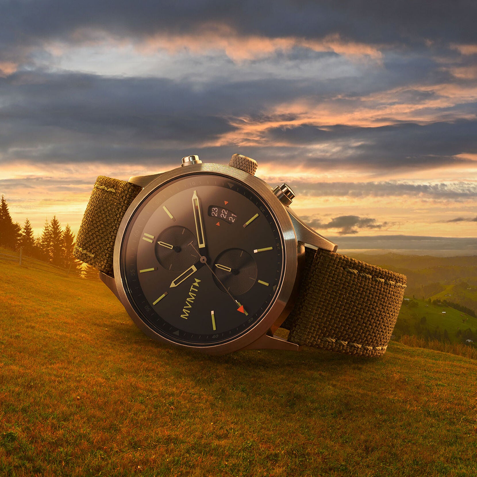 Havoc Chrono | Trooper Green | 44MM - image 4