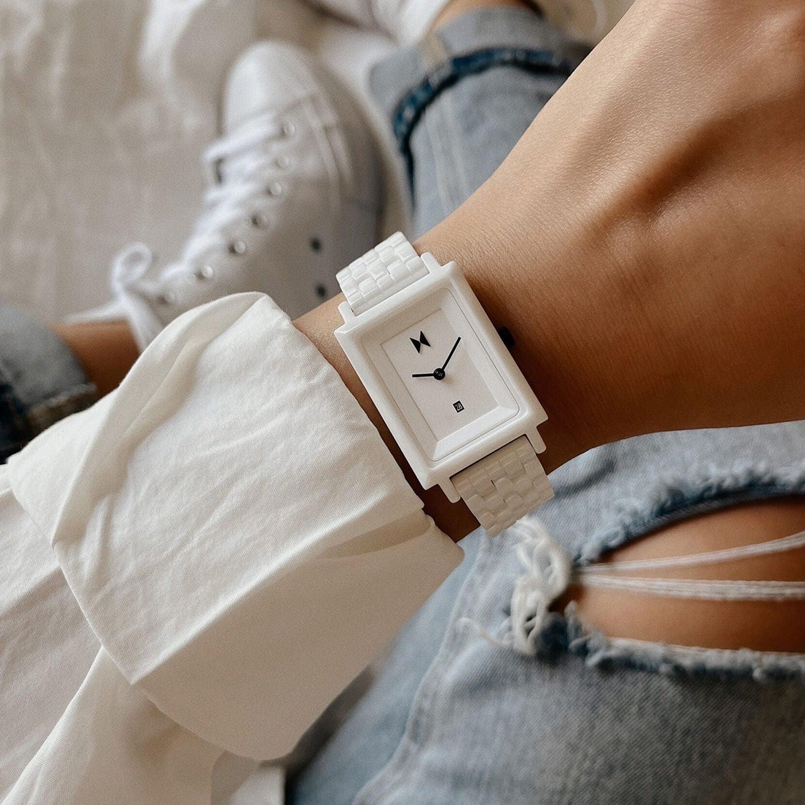 Signature Square Ceramic | Gloss White | 26MM - image 7