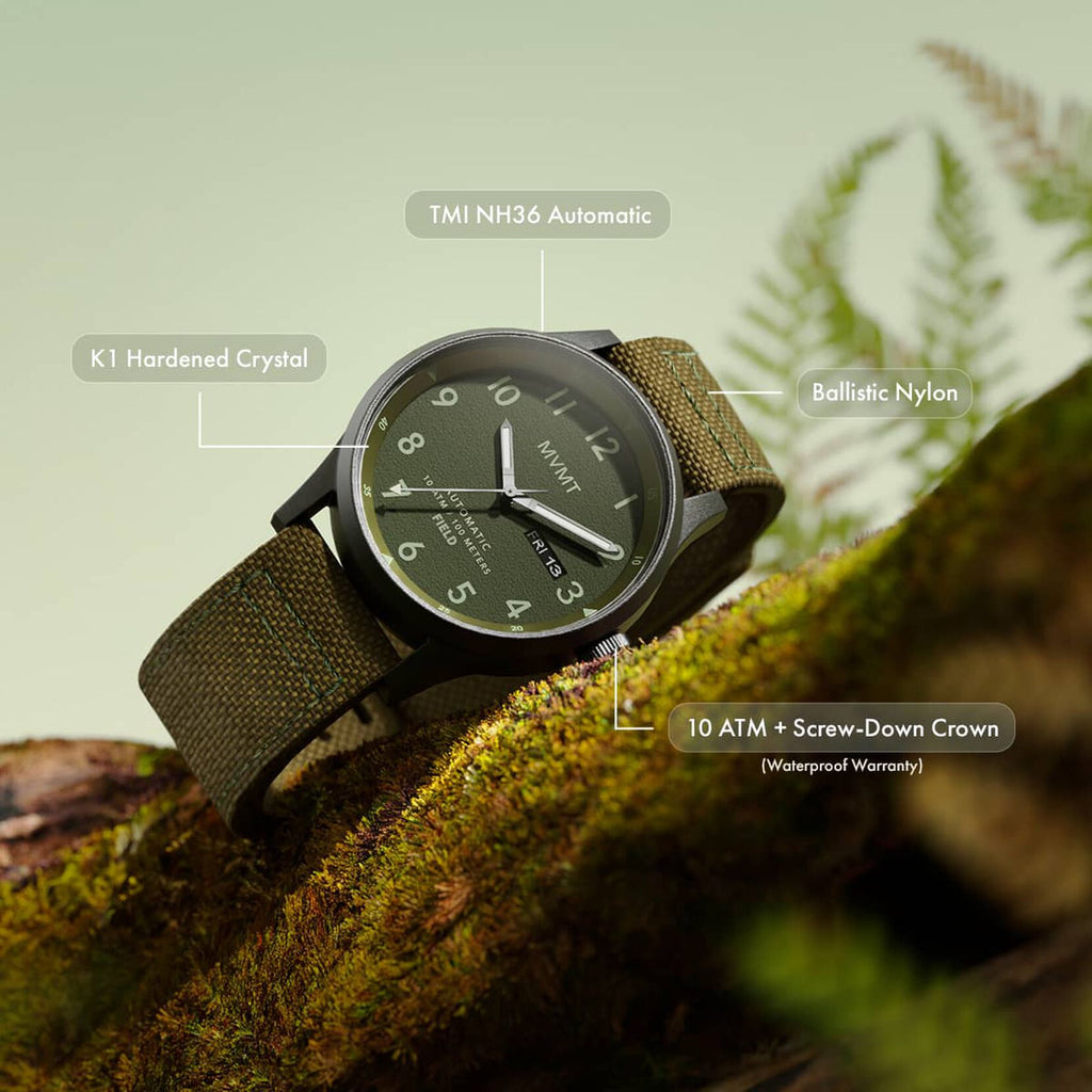 Field Automatic | Pine Green | 42.5MM - image 4