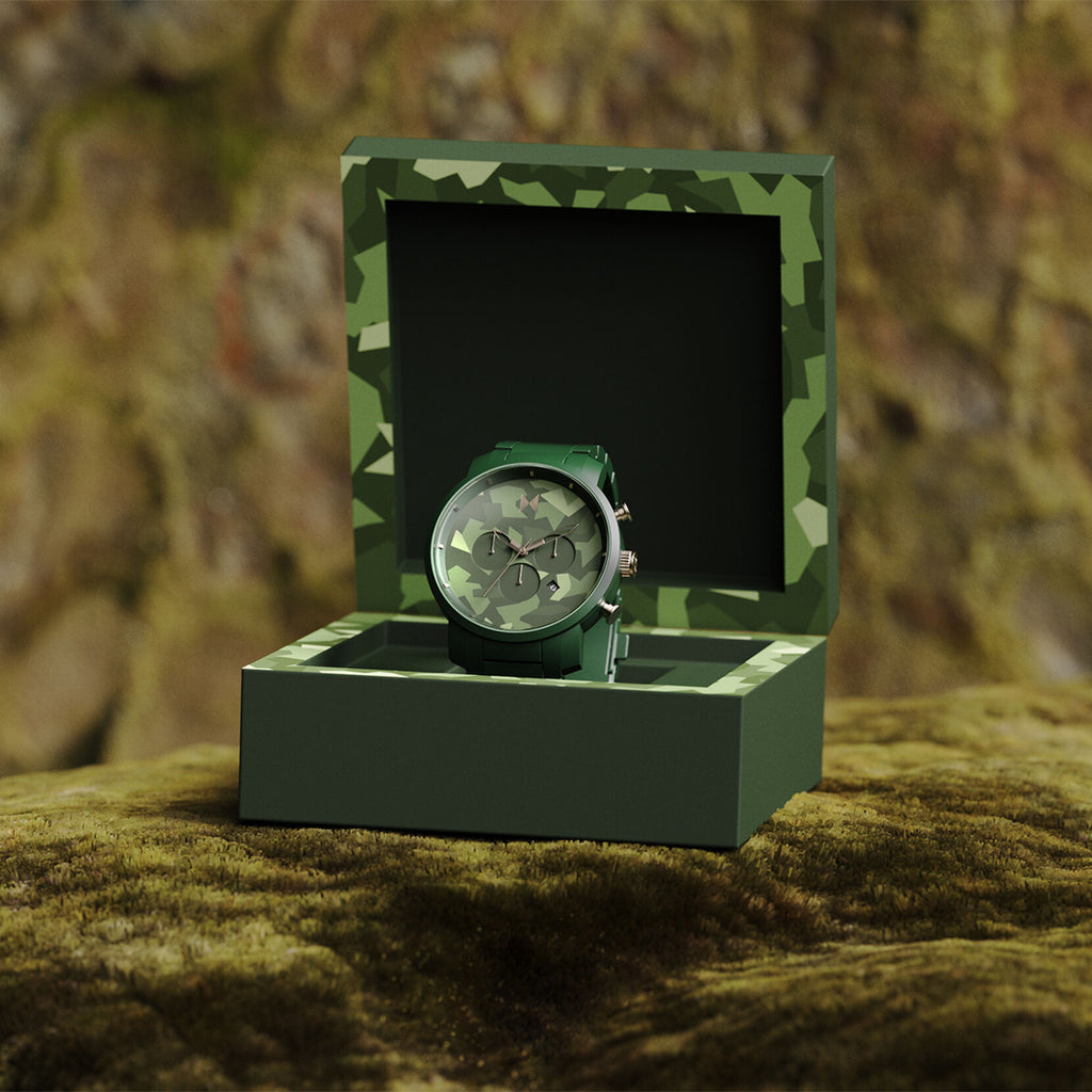 Chrono Ceramic | Matte Green Camo | 45MM - image 7