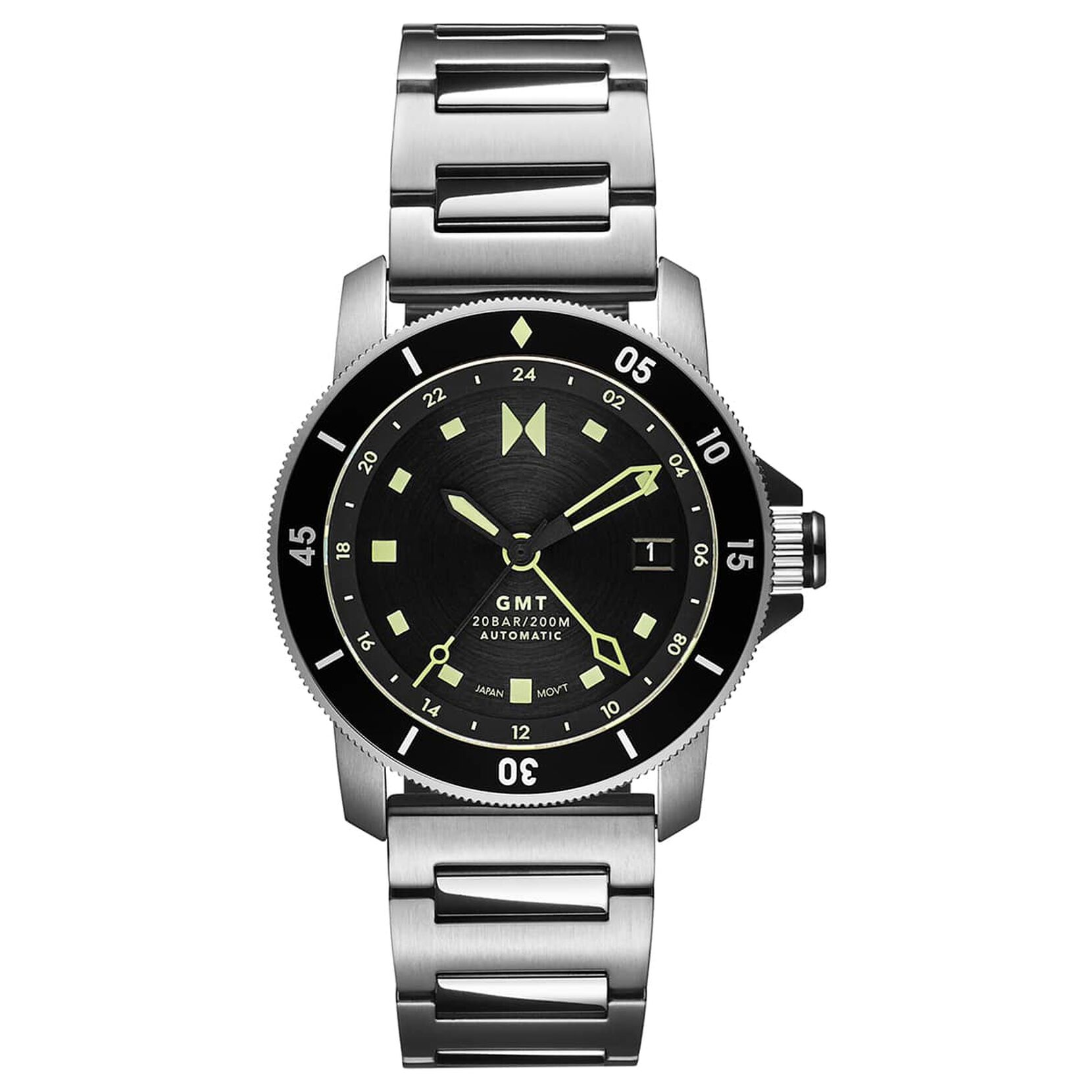 Cali Diver GMT Automatic | Skyscape Silver | 40MM - main image