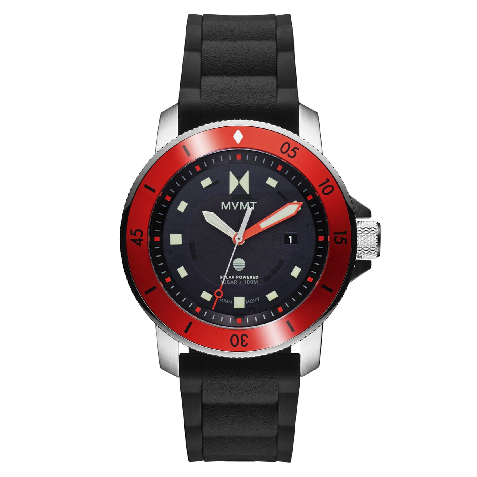 Cali Diver Solar | Nautical Red | 42MM - main image