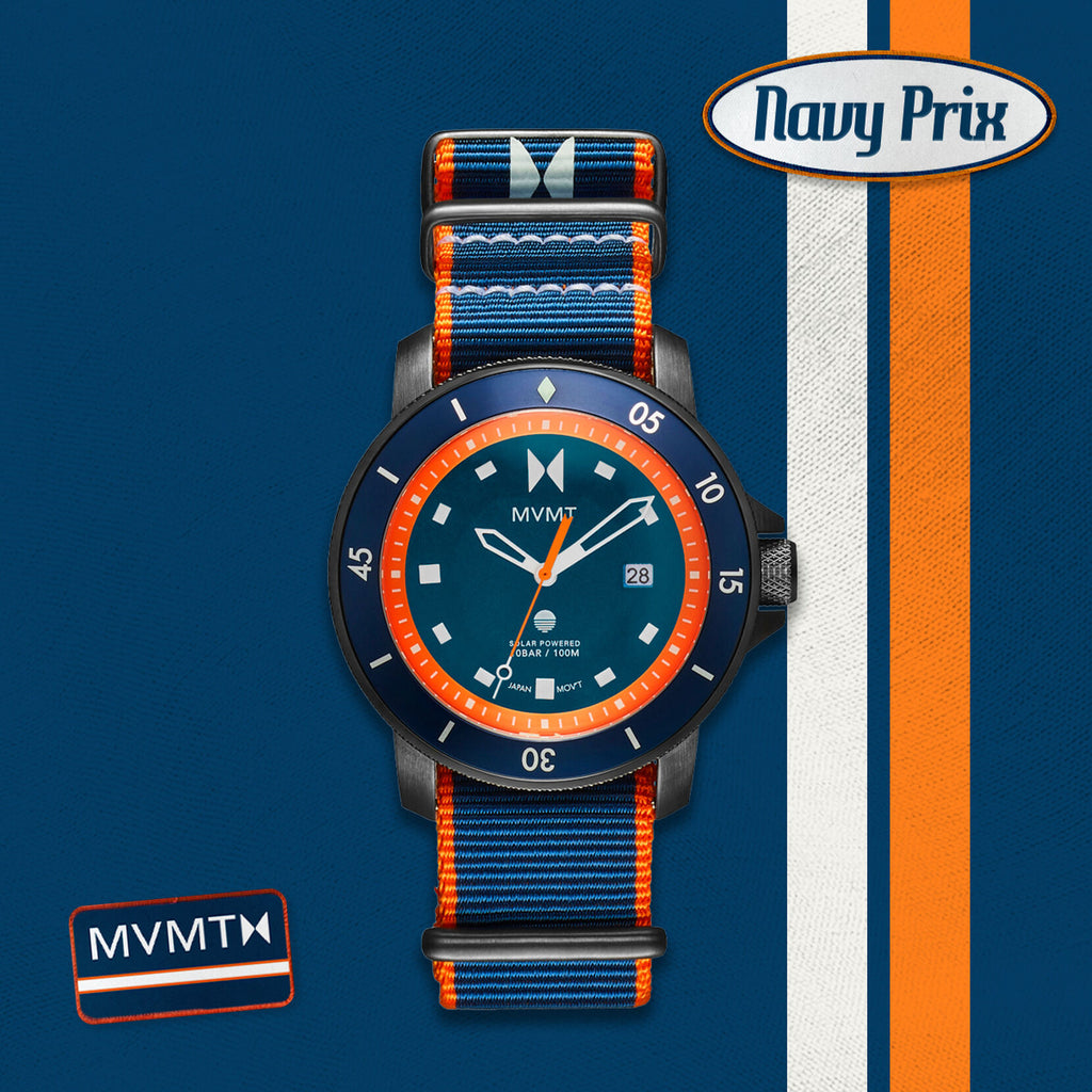 Cali Diver Solar | Navy Prix | 42MM - image 5