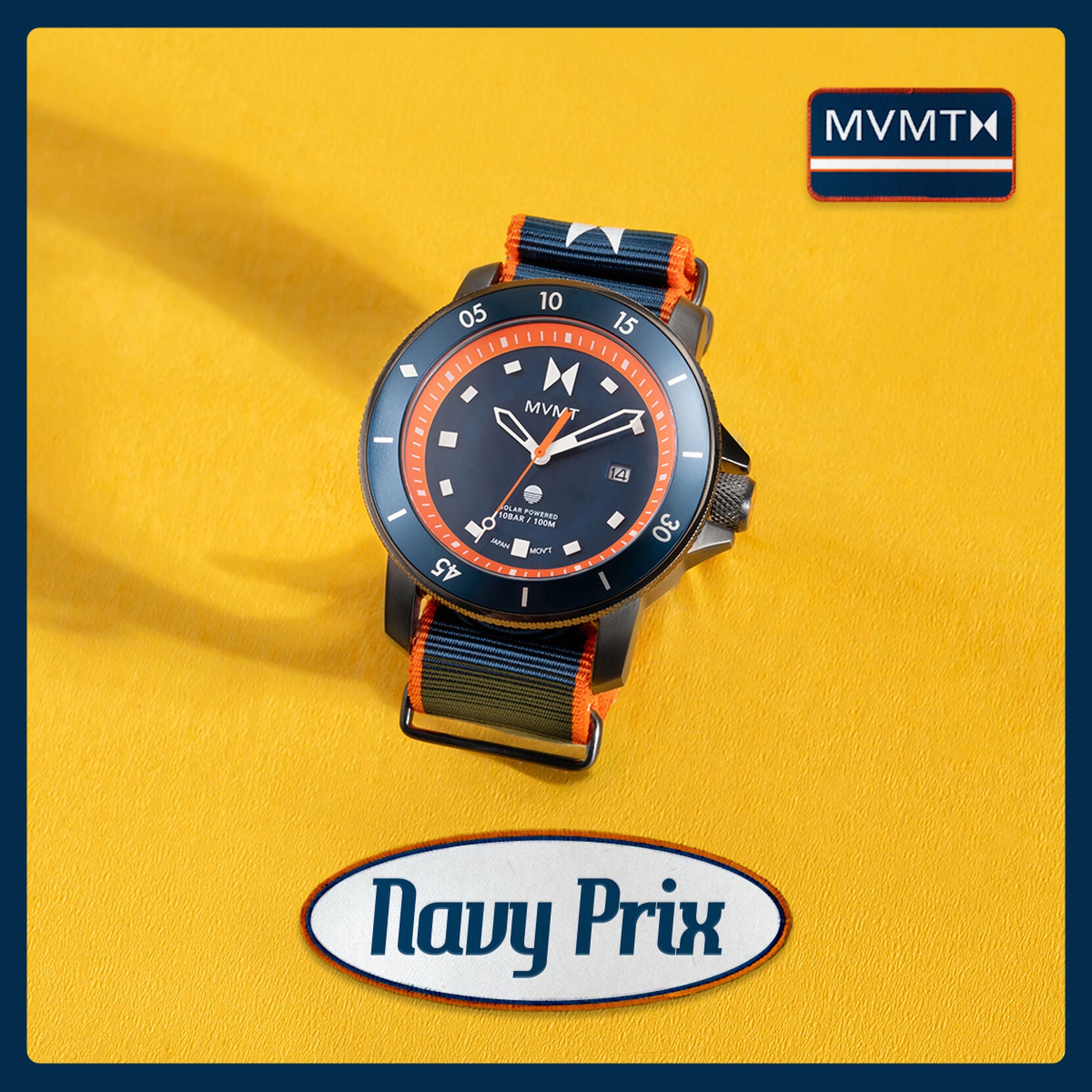 Cali Diver Solar | Navy Prix | 42MM - image 6