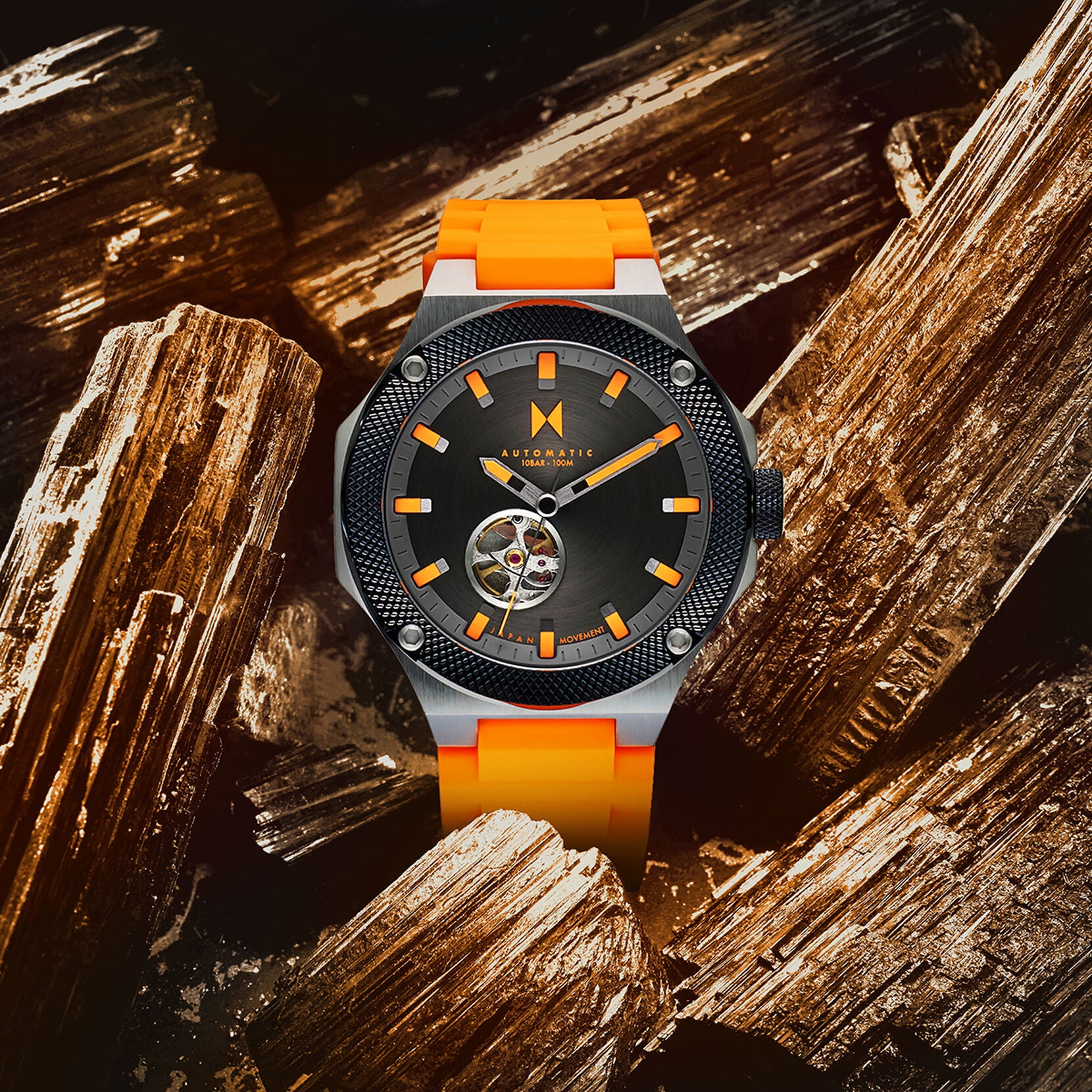 Raptor Automatic | Electric Orange | 46.5MM - image 4
