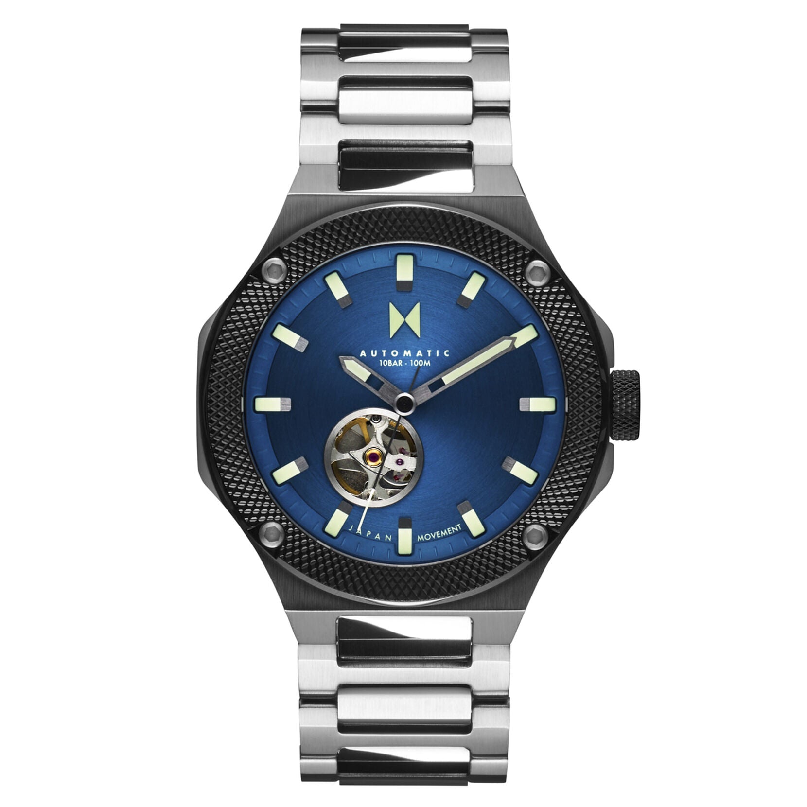 Raptor Automatic | Navy Steel | 46.5MM - main image