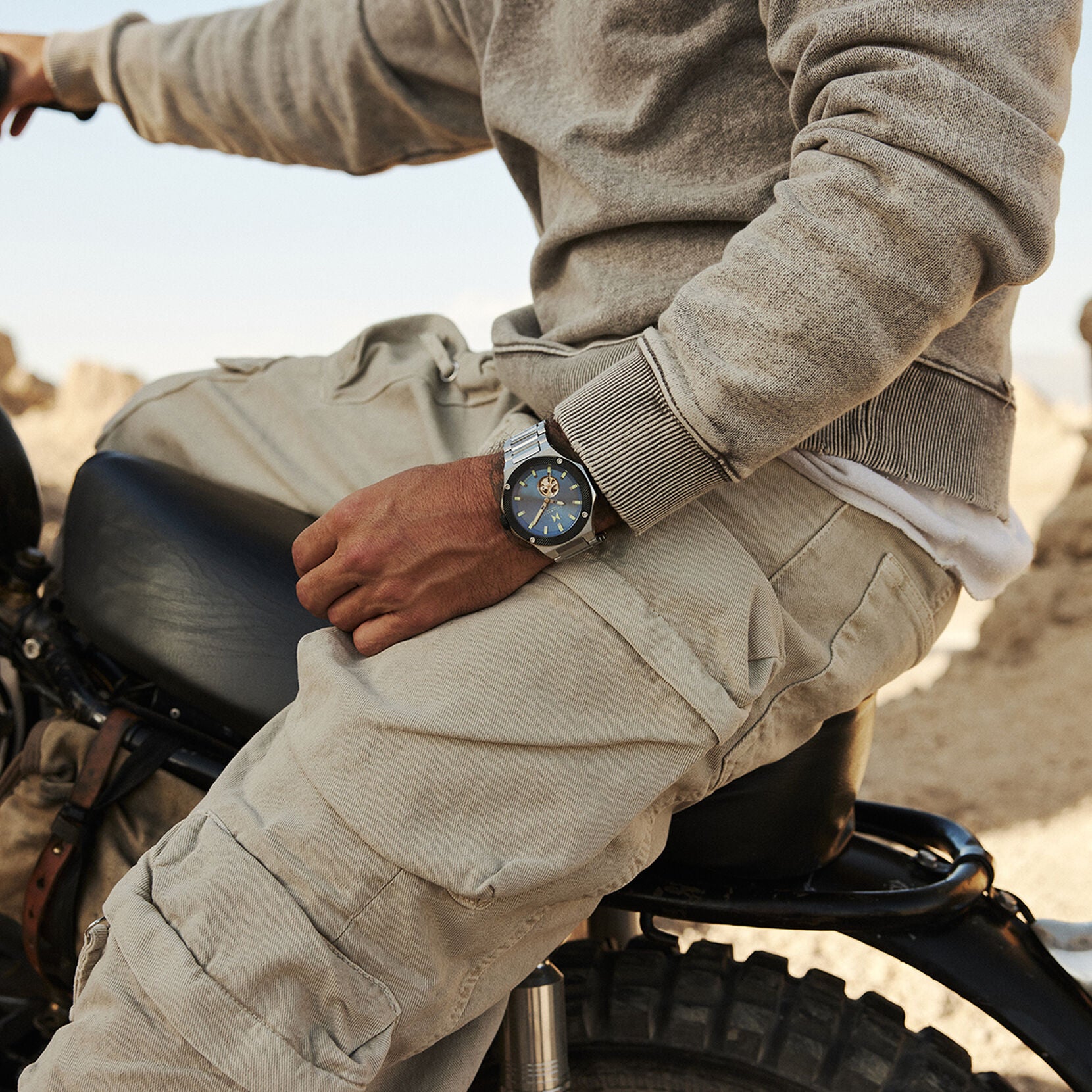 Raptor Automatic | Navy Steel | 46.5MM - image 7