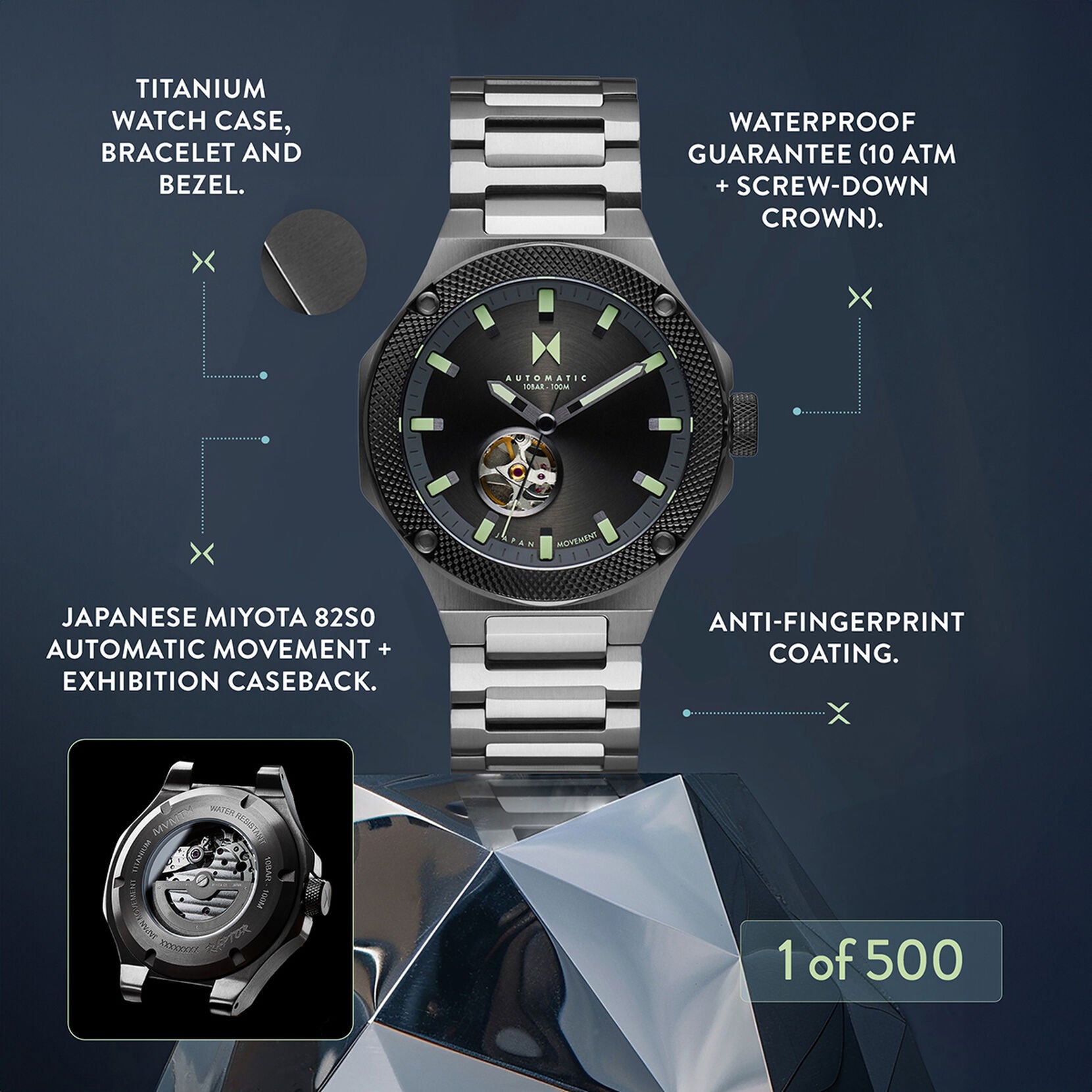 Raptor Automatic | Titanium | 46.5MM - image 4