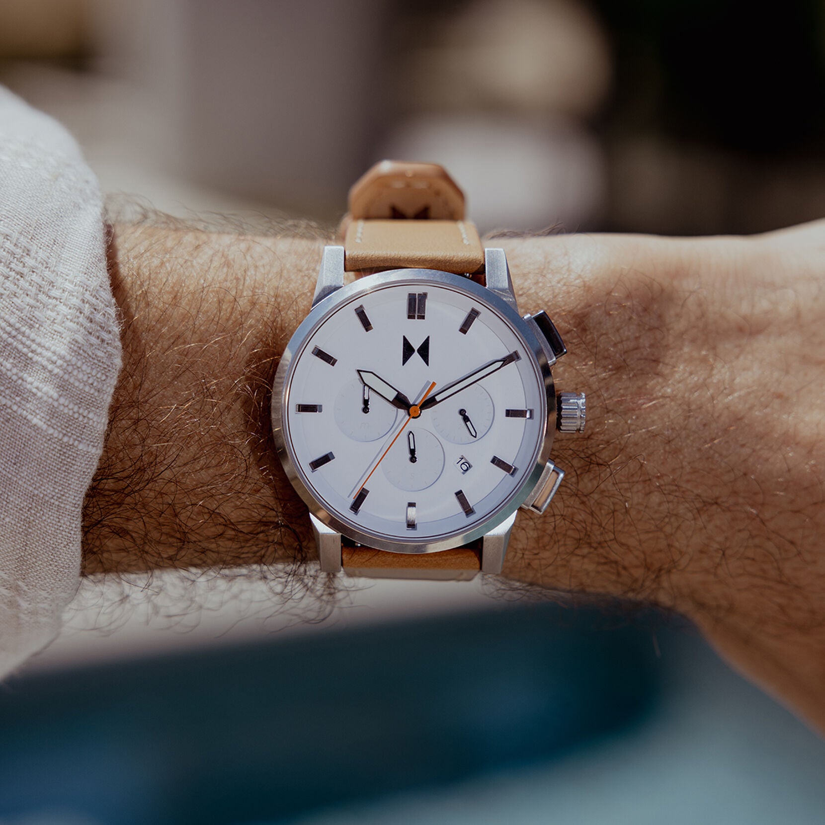 Chrono II | Cognac Tan | 45MM - image 7