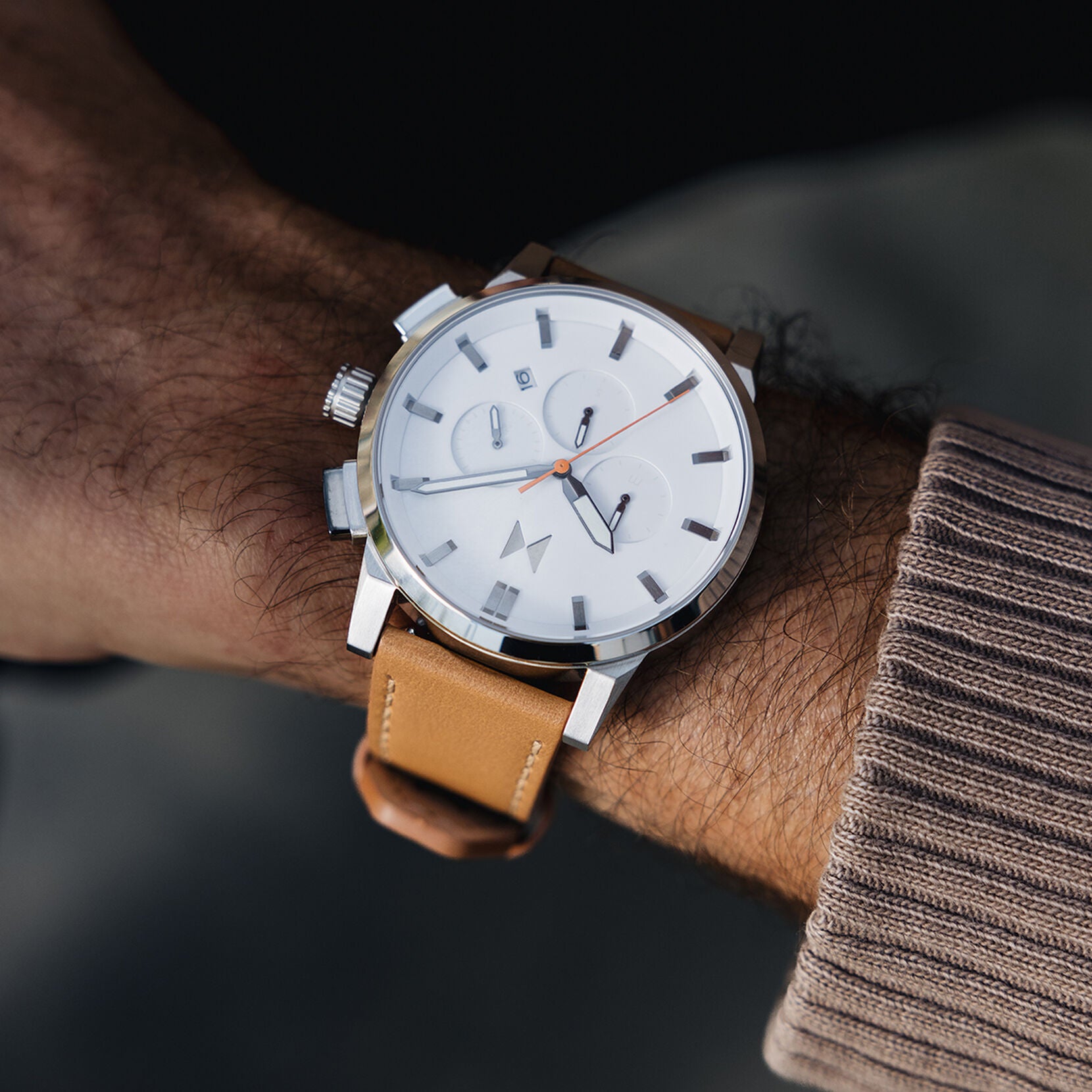 Chrono II | Cognac Tan | 45MM - image 8