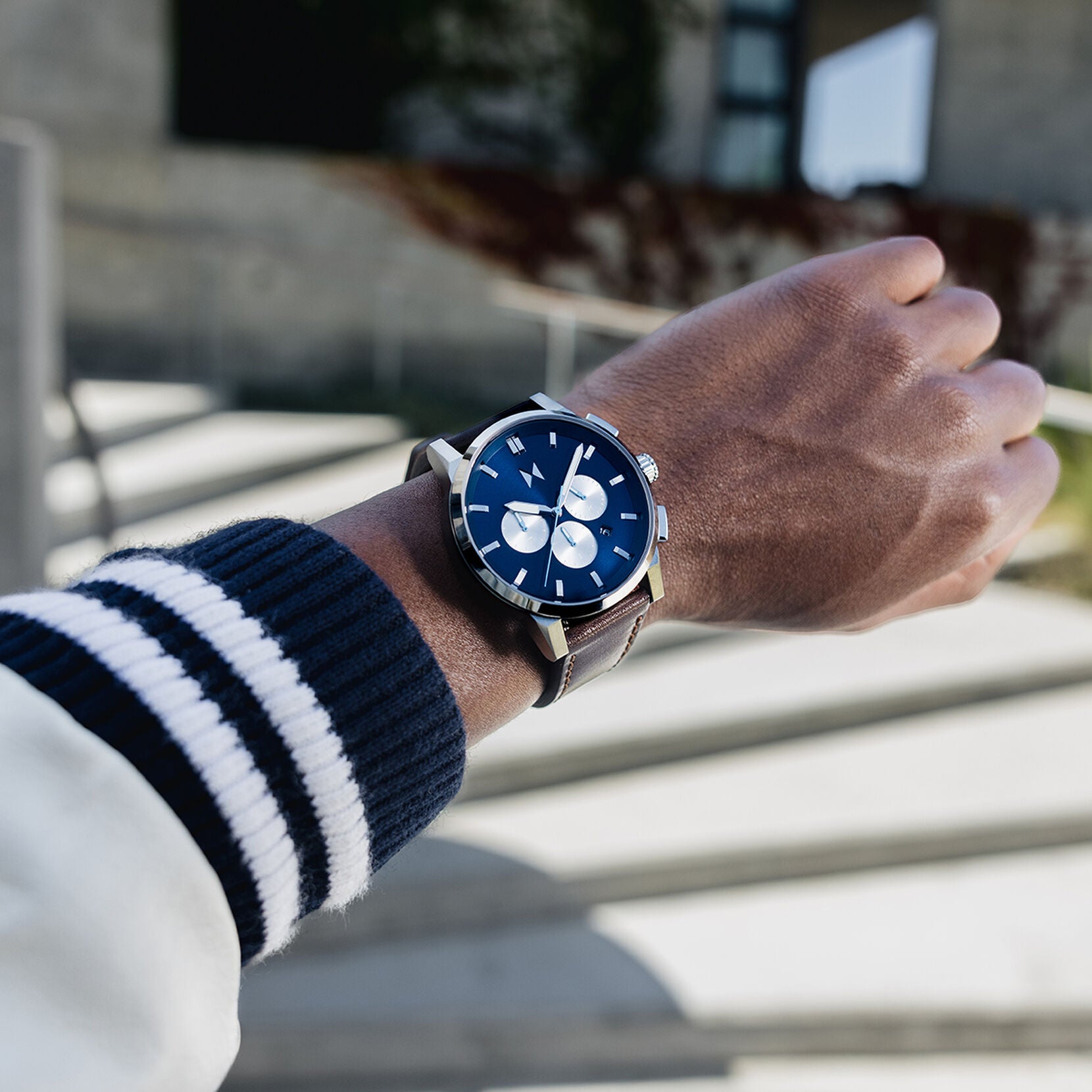 Chrono II | Bourbon Blue | 45MM - image 5