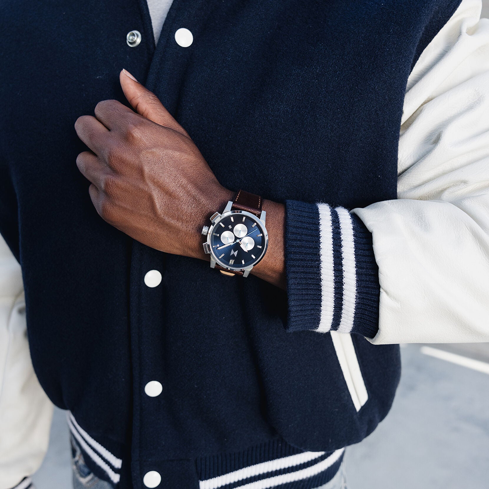 Chrono II | Bourbon Blue | 45MM - image 7