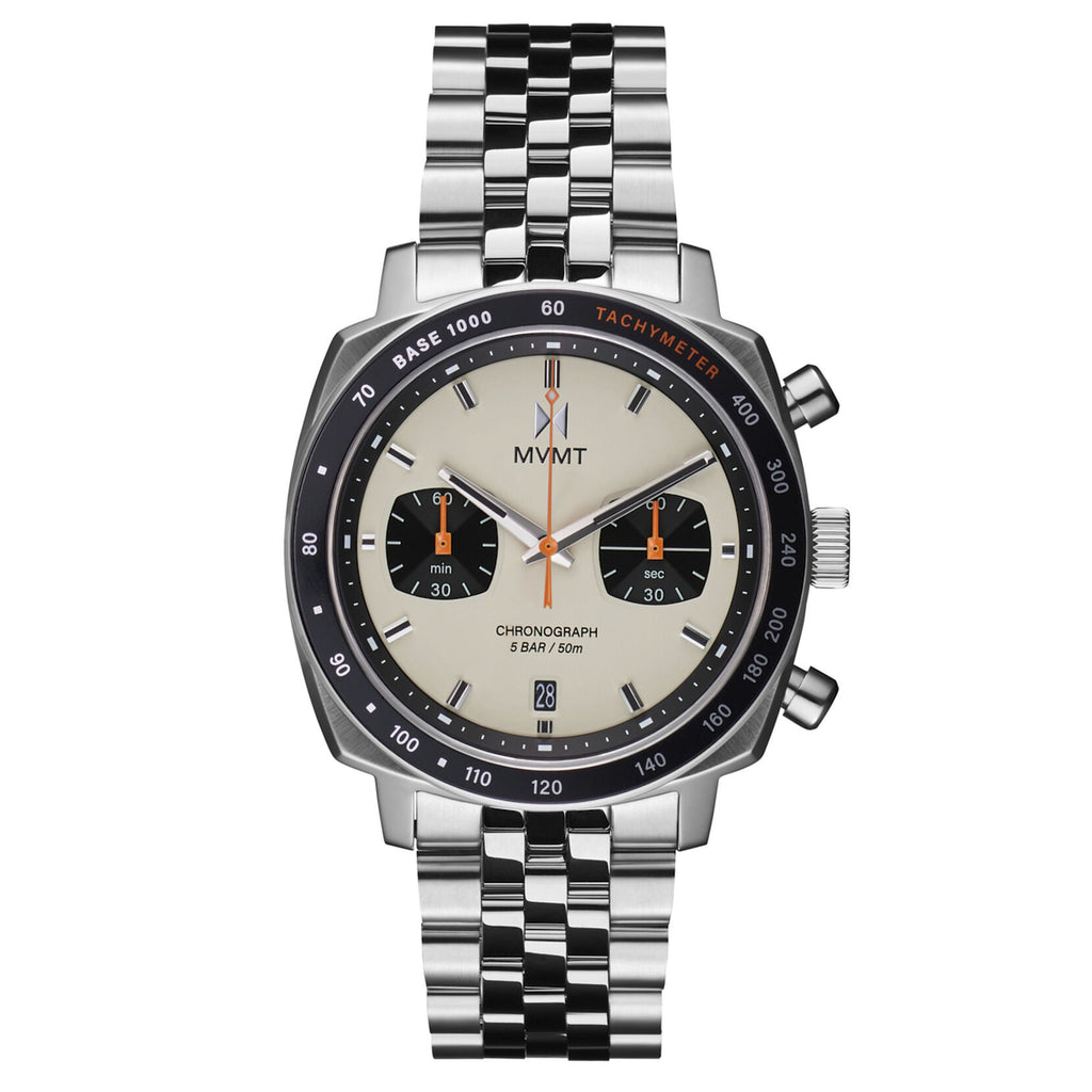 Mulholland Chronograph | Bone Ivory | 42MM - main image
