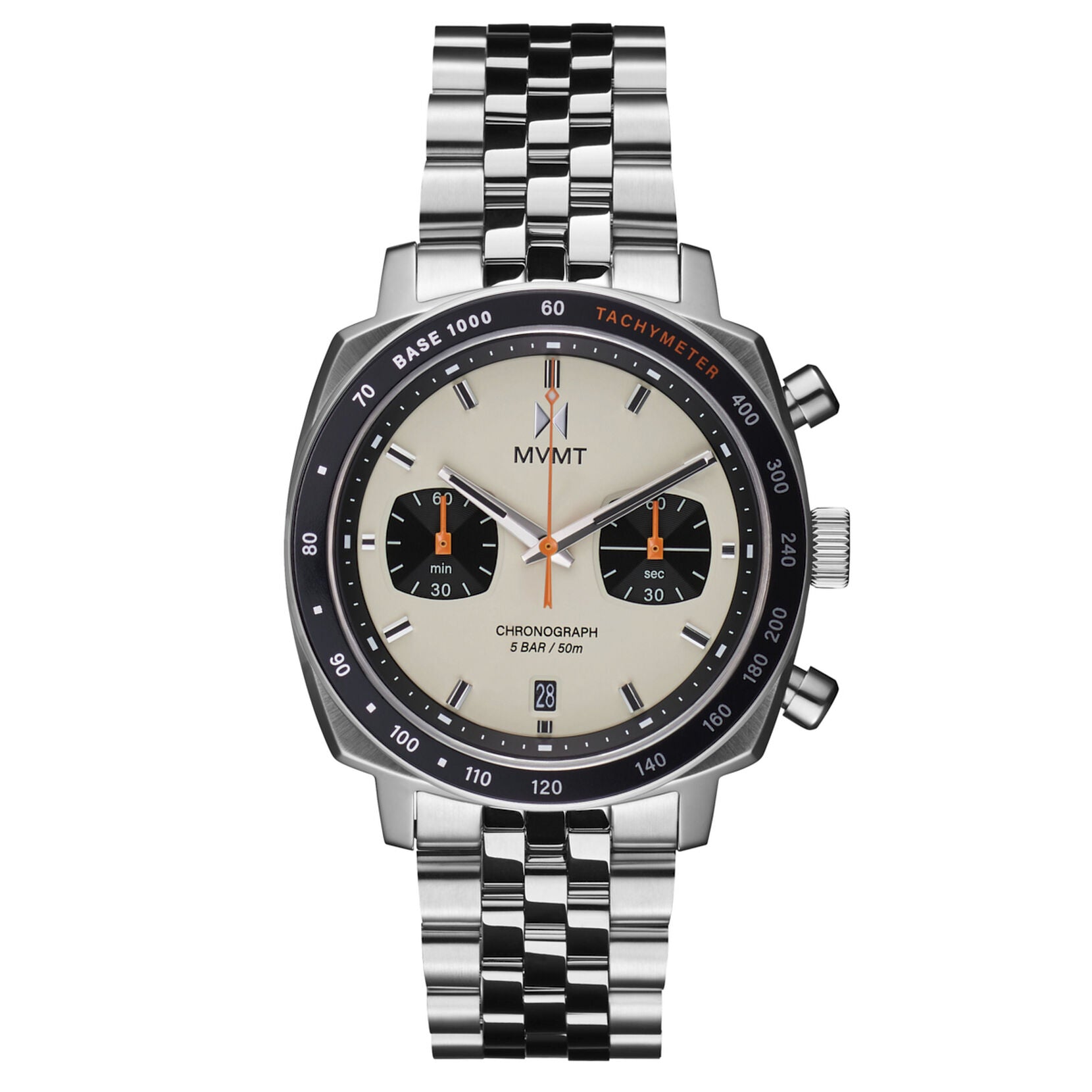 Mulholland Chronograph | Bone Ivory | 42MM - main image
