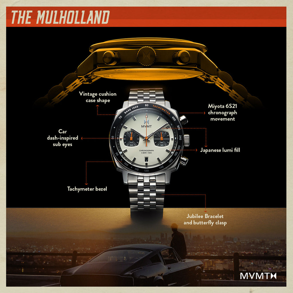 Mulholland Chronograph | Bone Ivory | 42MM - image 4