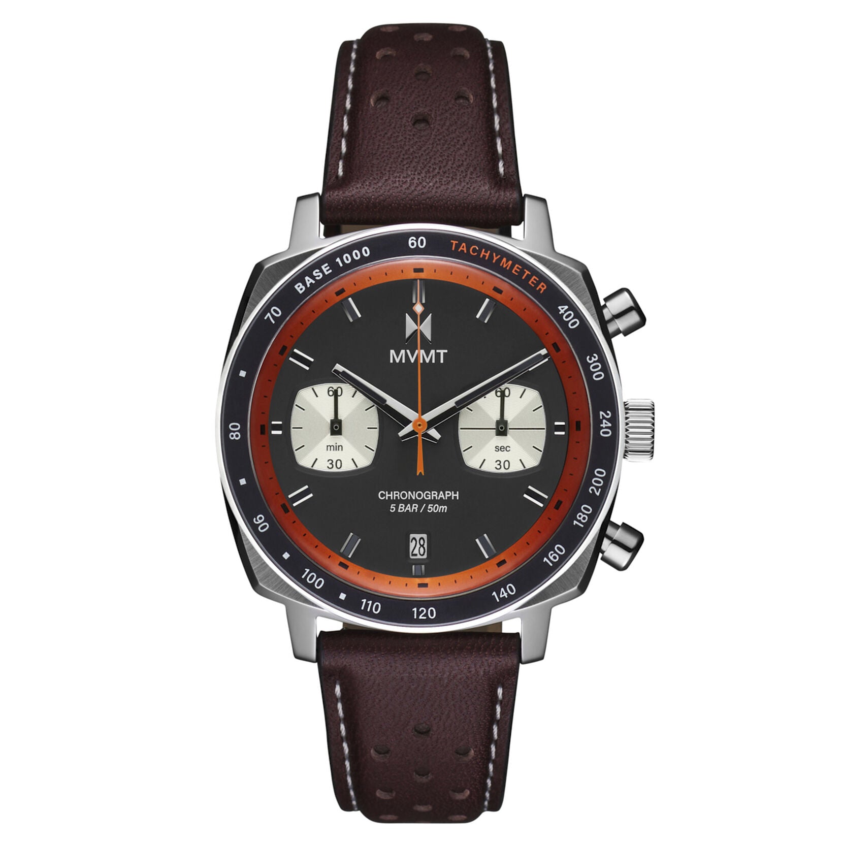 Mulholland Chronograph | Sunset Orange | 42MM - main image
