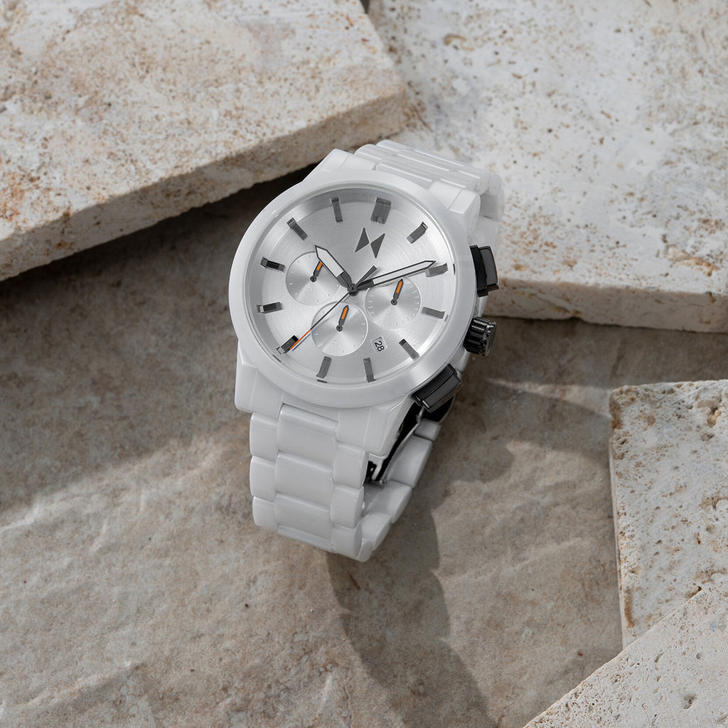 Chrono II Ceramic | Gloss White | 44MM - image 5