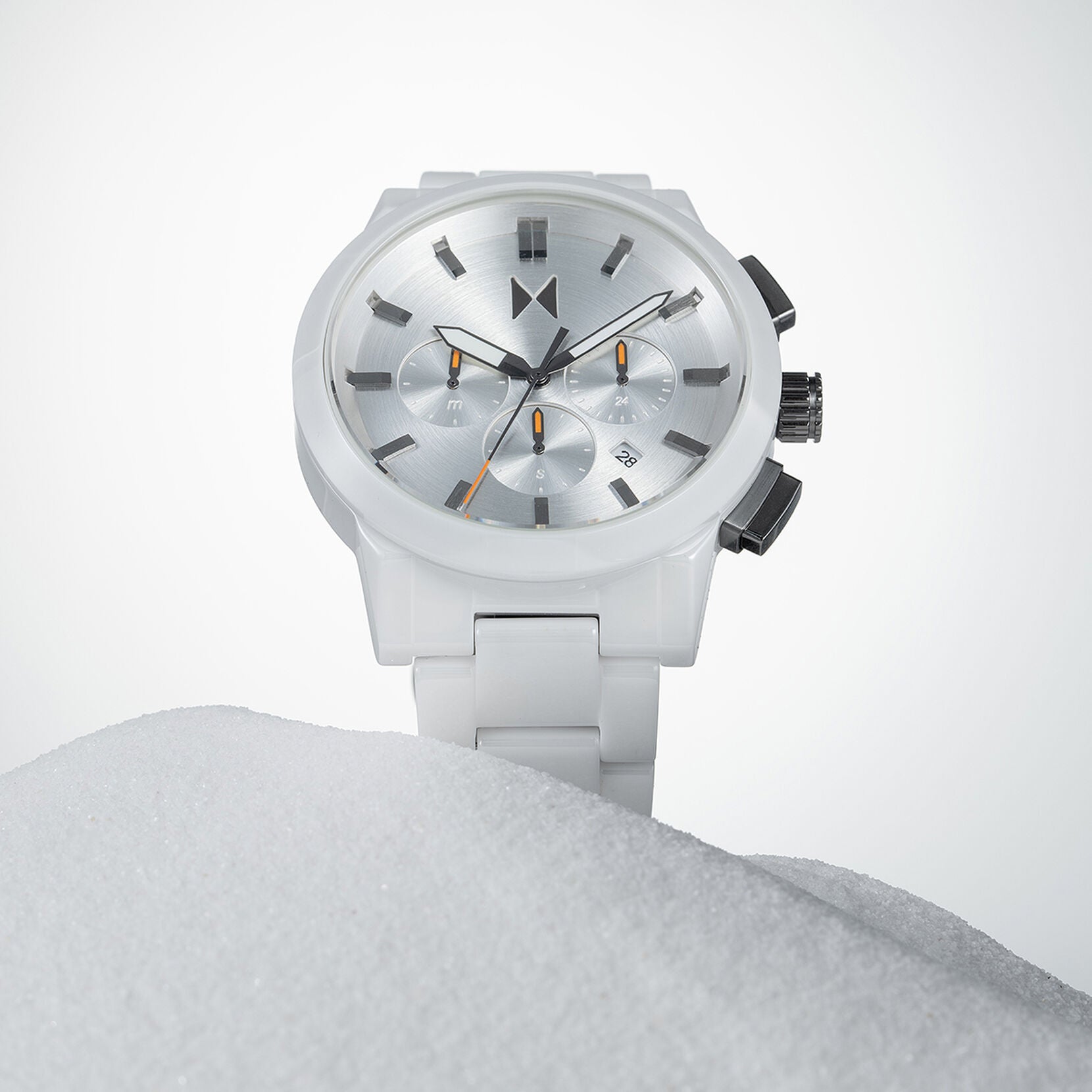 Chrono II Ceramic | Gloss White | 44MM - image 7