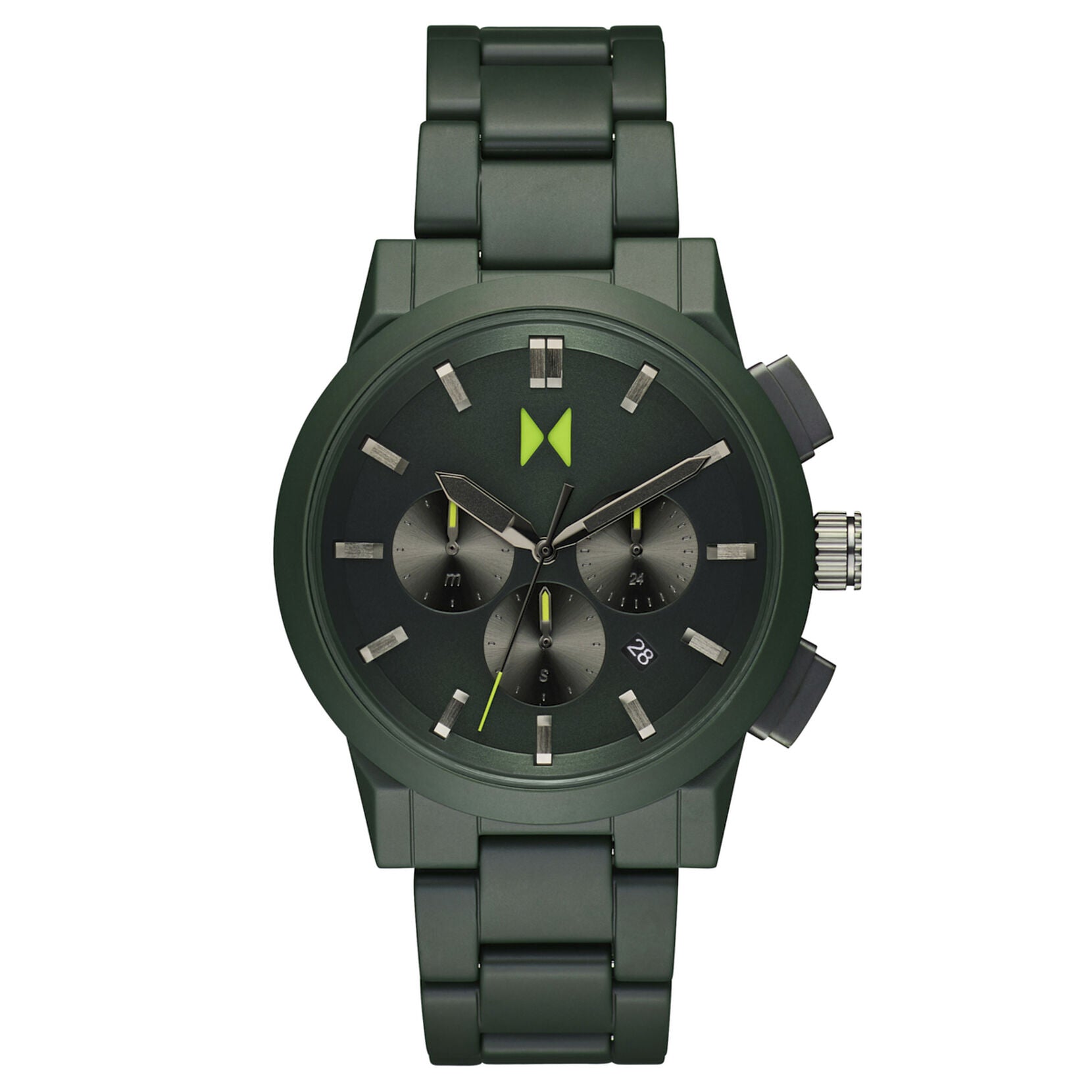 Chrono II Ceramic | Matte Green | 44MM - main image