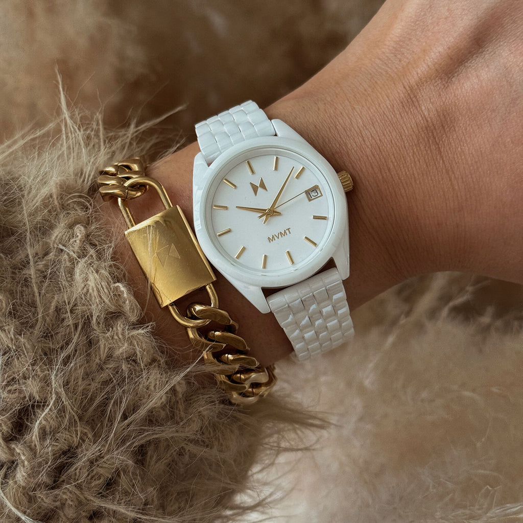 Rise Boyfriend Ceramic | Gloss White | 36MM - image 4