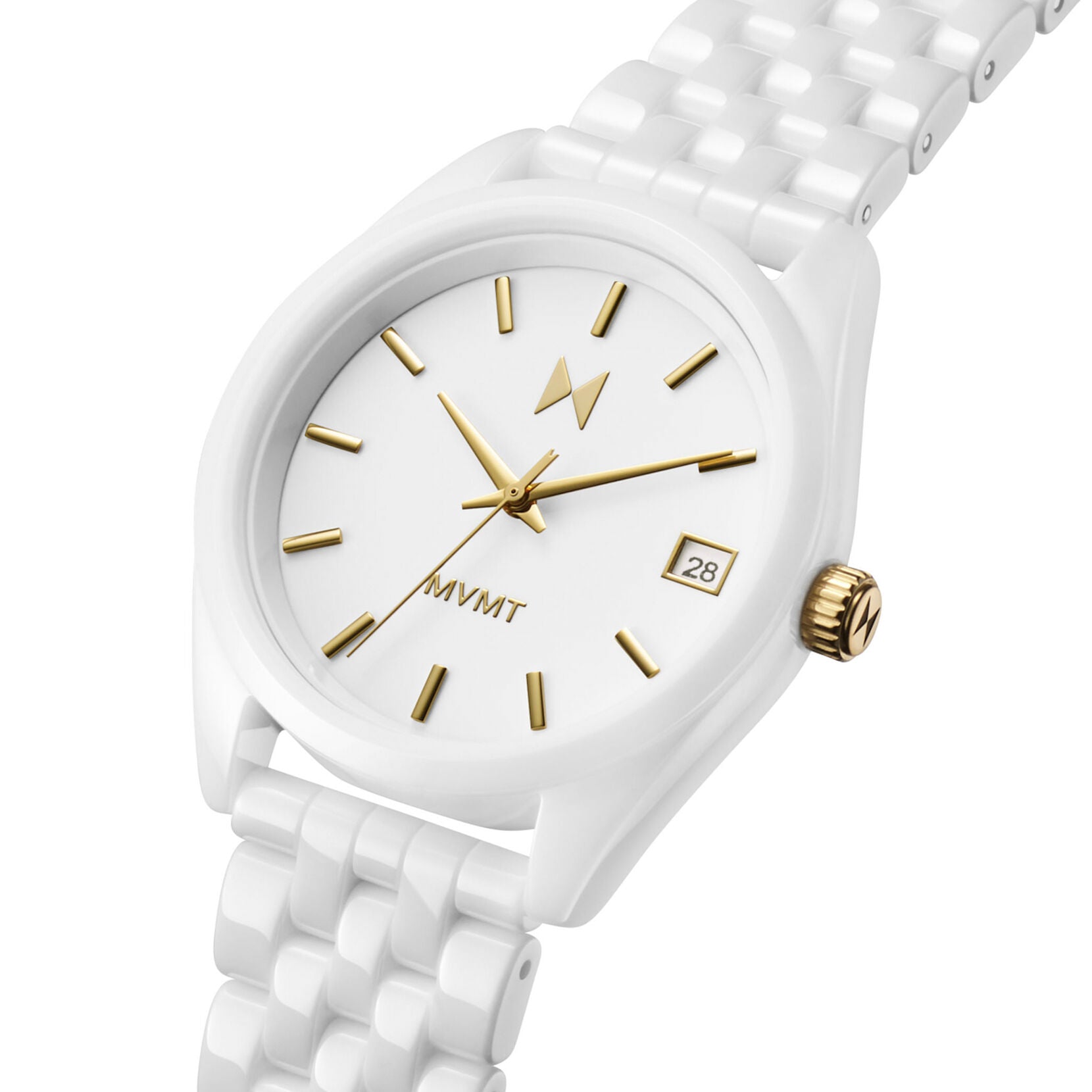 Rise Boyfriend Ceramic | Gloss White | 36MM - image 2