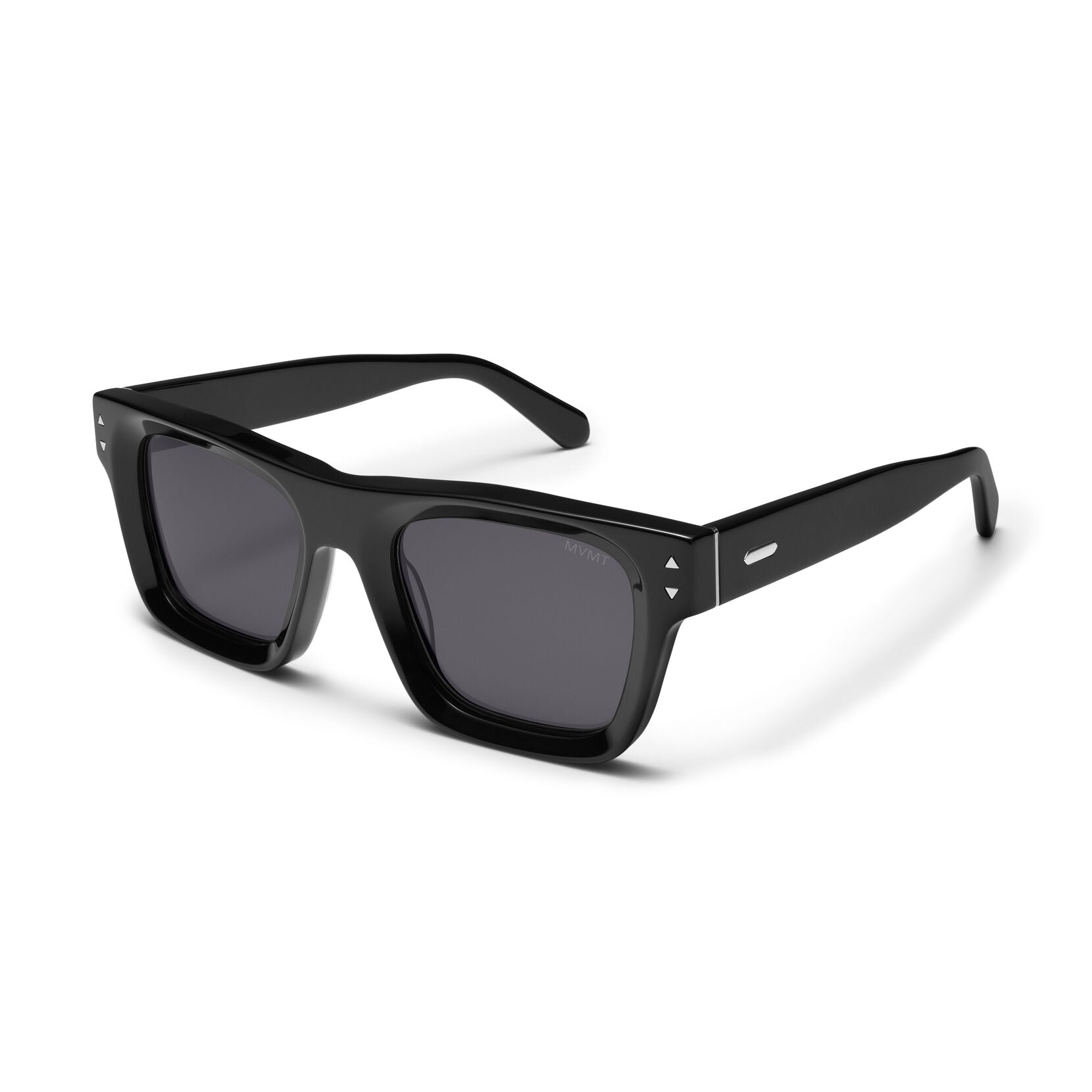 Vista Square Sunglasses | Black Frame + Grey Lens | Polarized - image 2