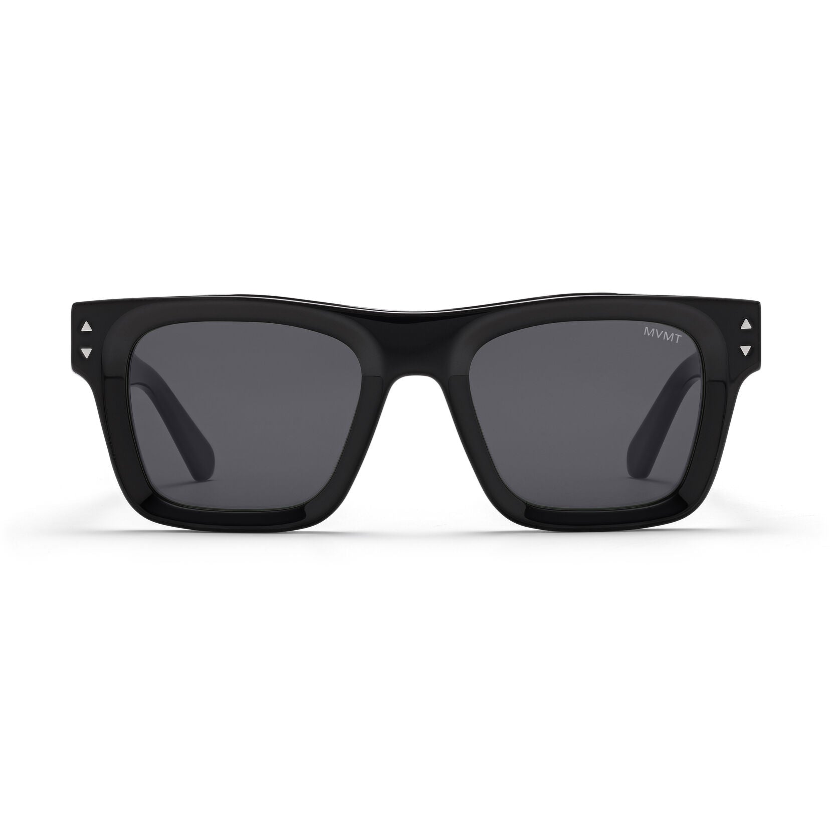Vista Square Sunglasses | Black Frame + Grey Lens | Non-Polarized - main image