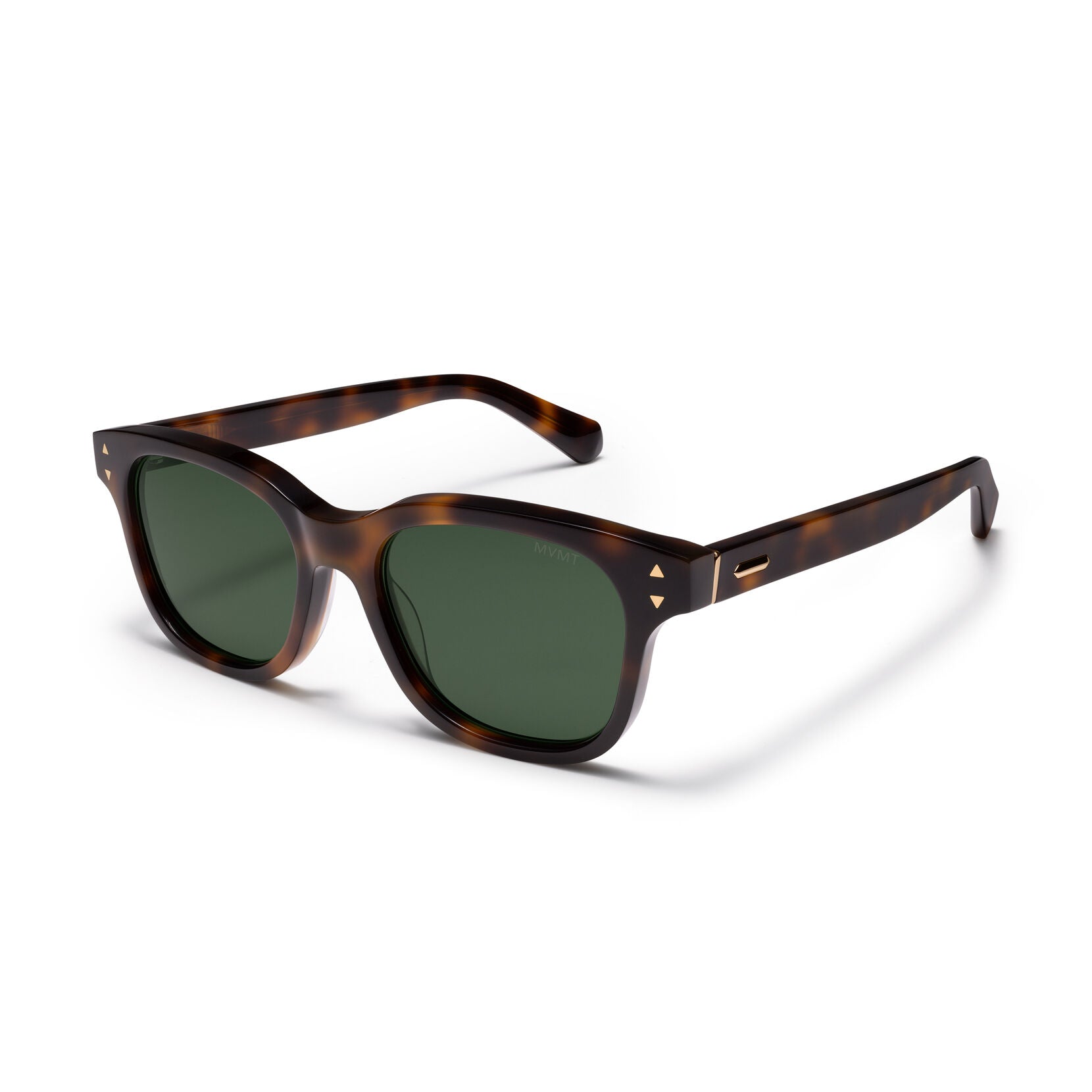 Malibu Round Sunglasses | Tortoise Frame + Green Lens | Non-Polarized - image 2