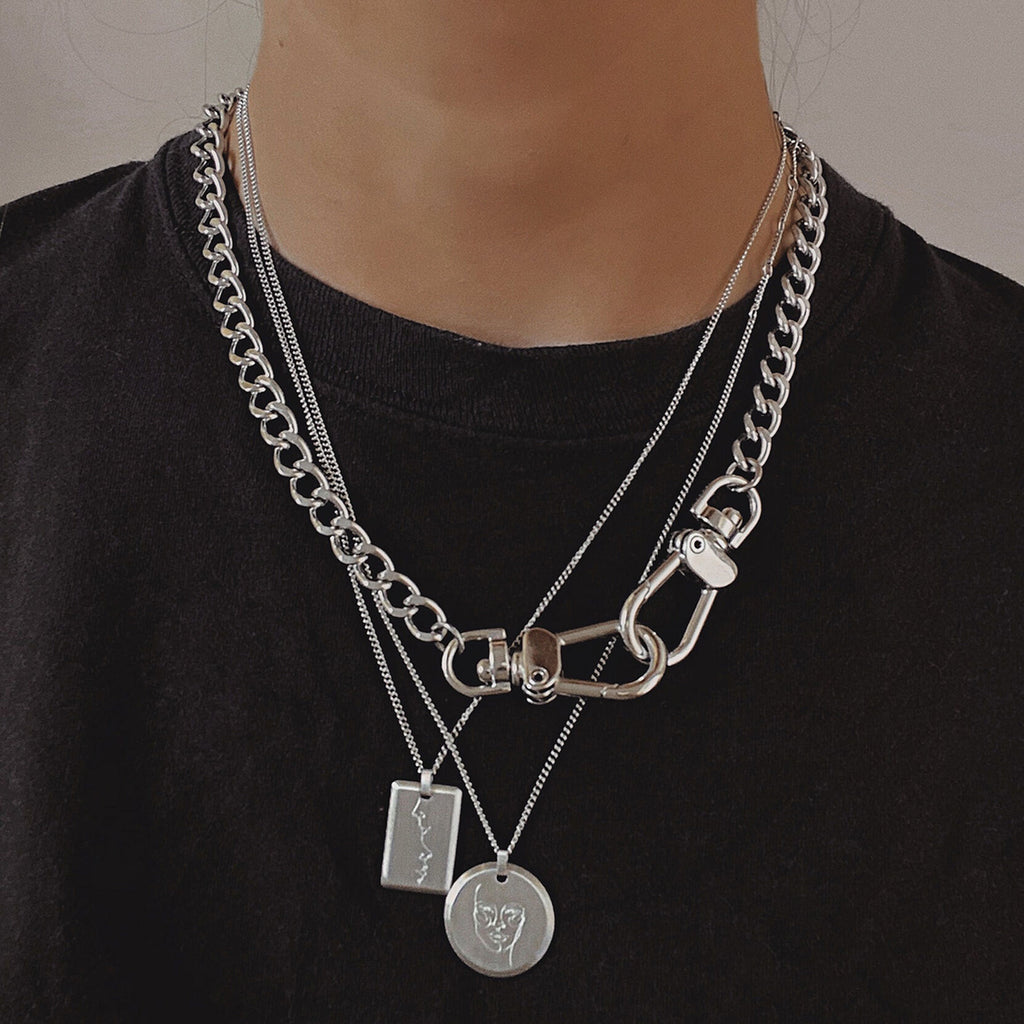 Warrior Pendant Necklace | Silver - image 3