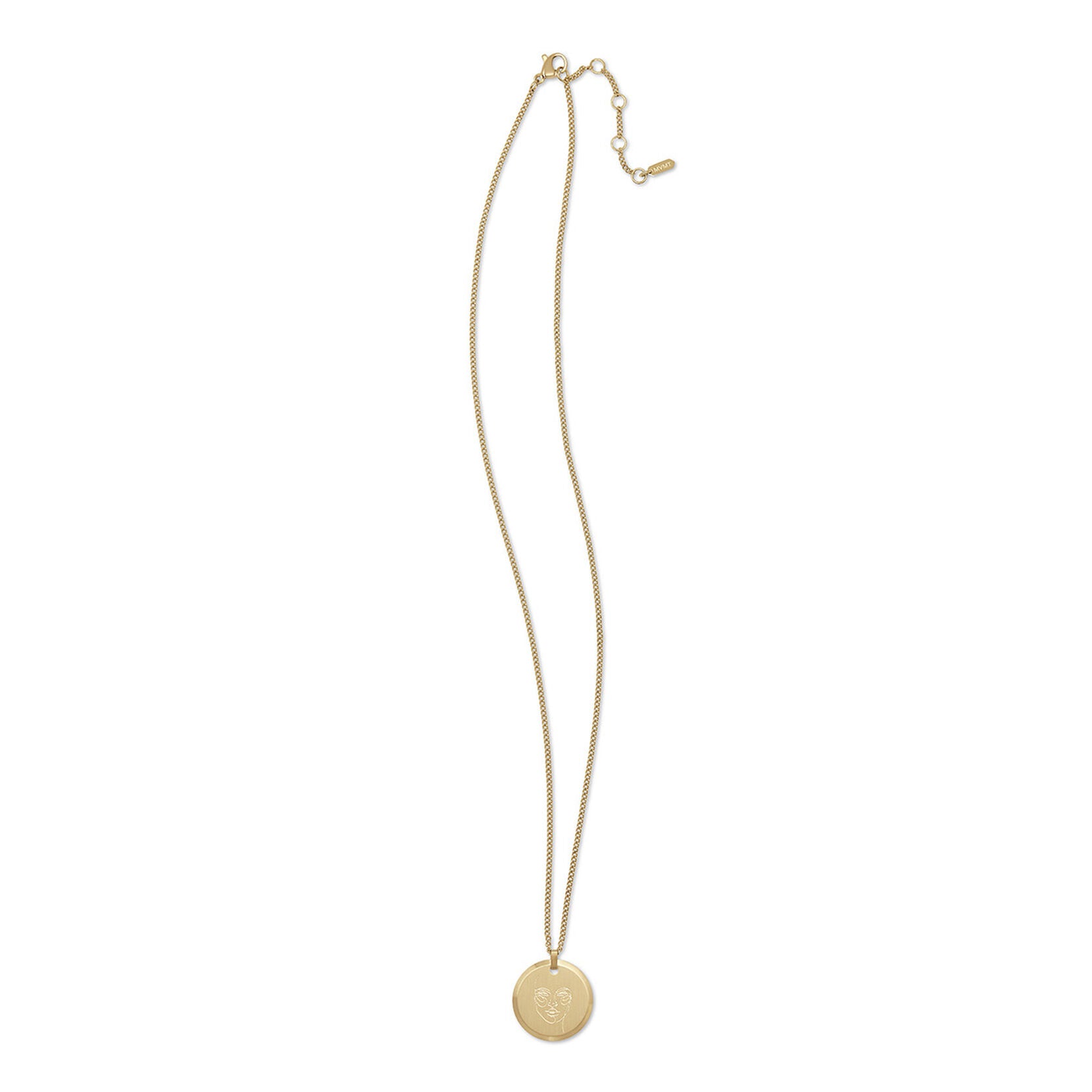 Warrior Pendant Necklace | Gold - image 6