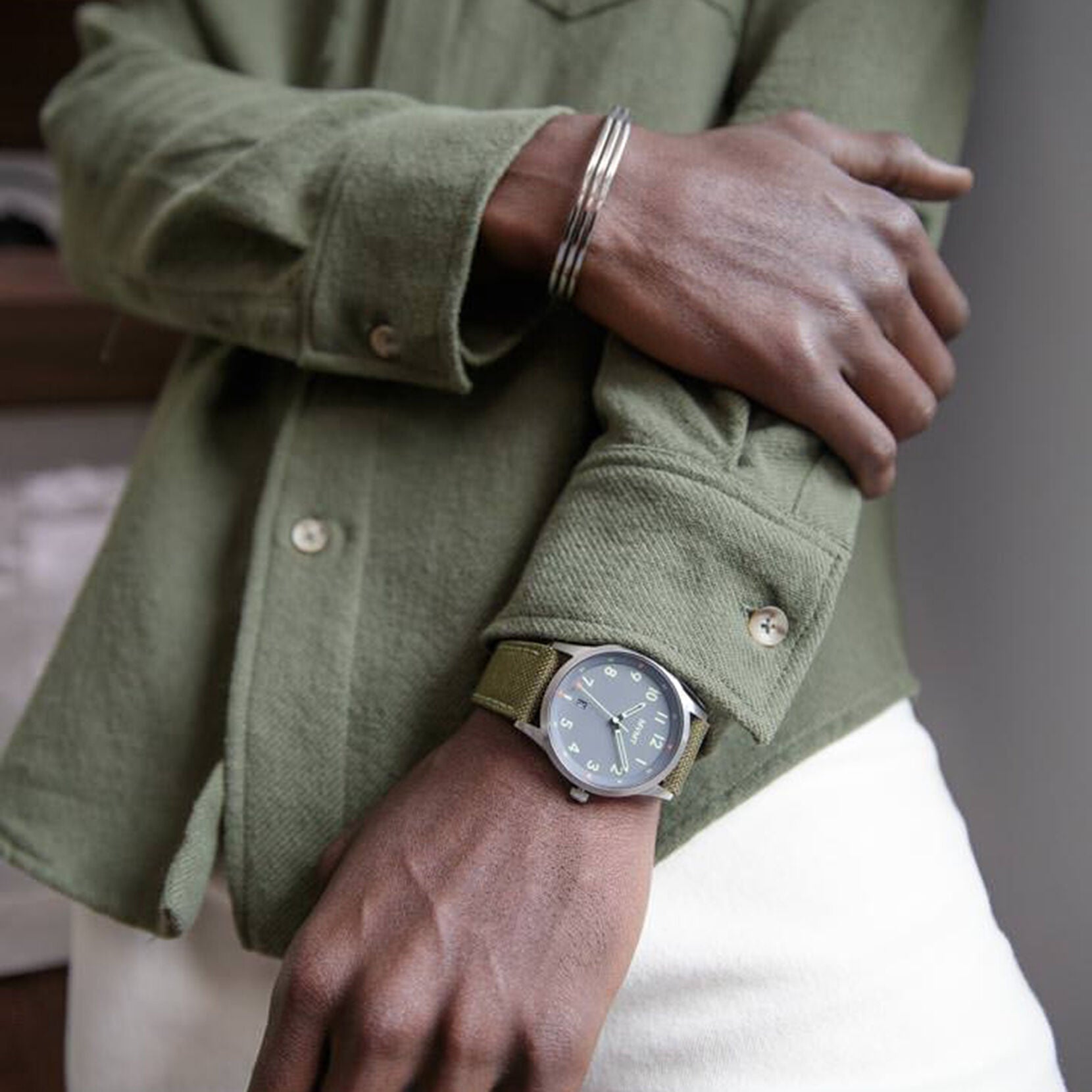 Open Concept Cuff | Silver - image 5