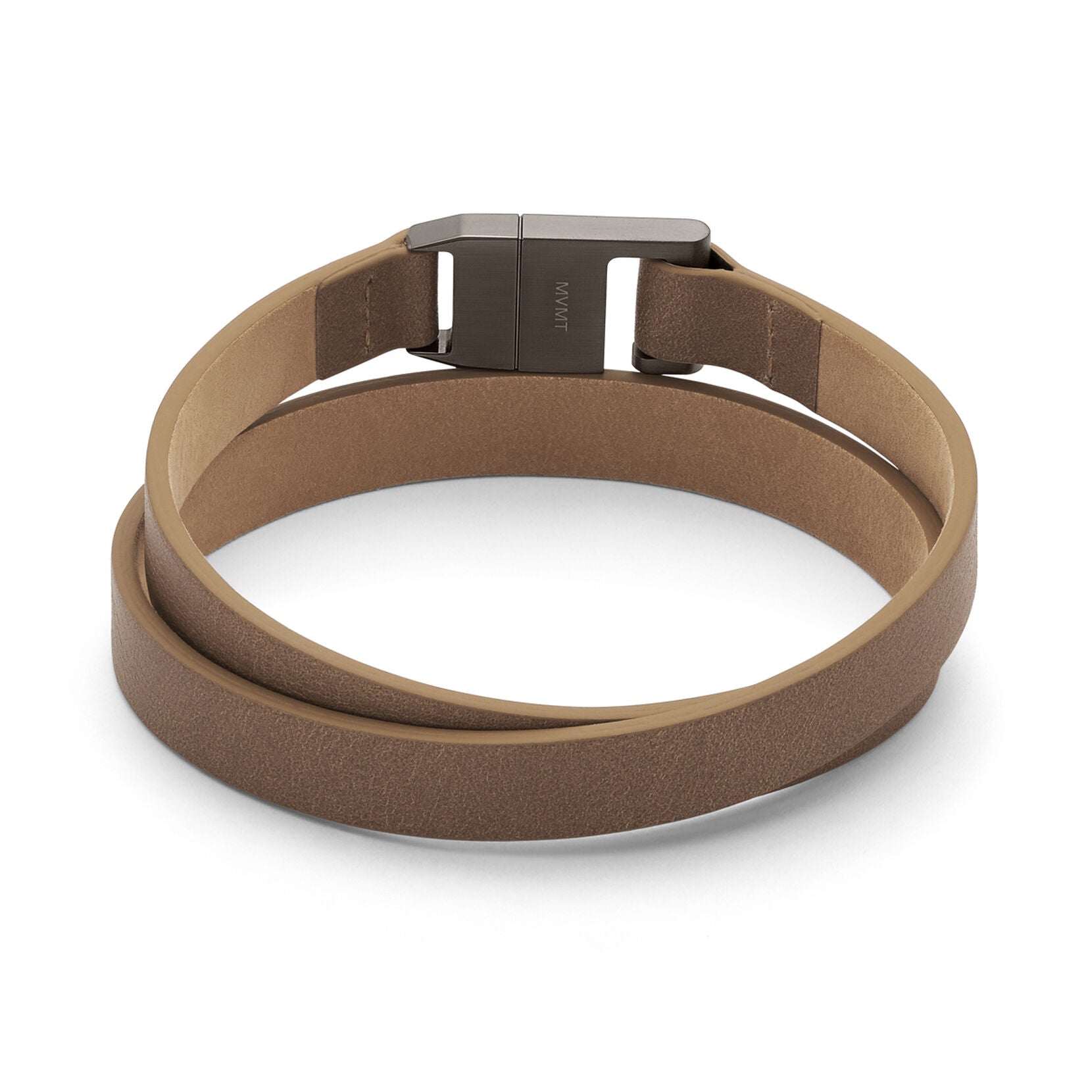 Leather Latch Bracelet | Tan - image 2