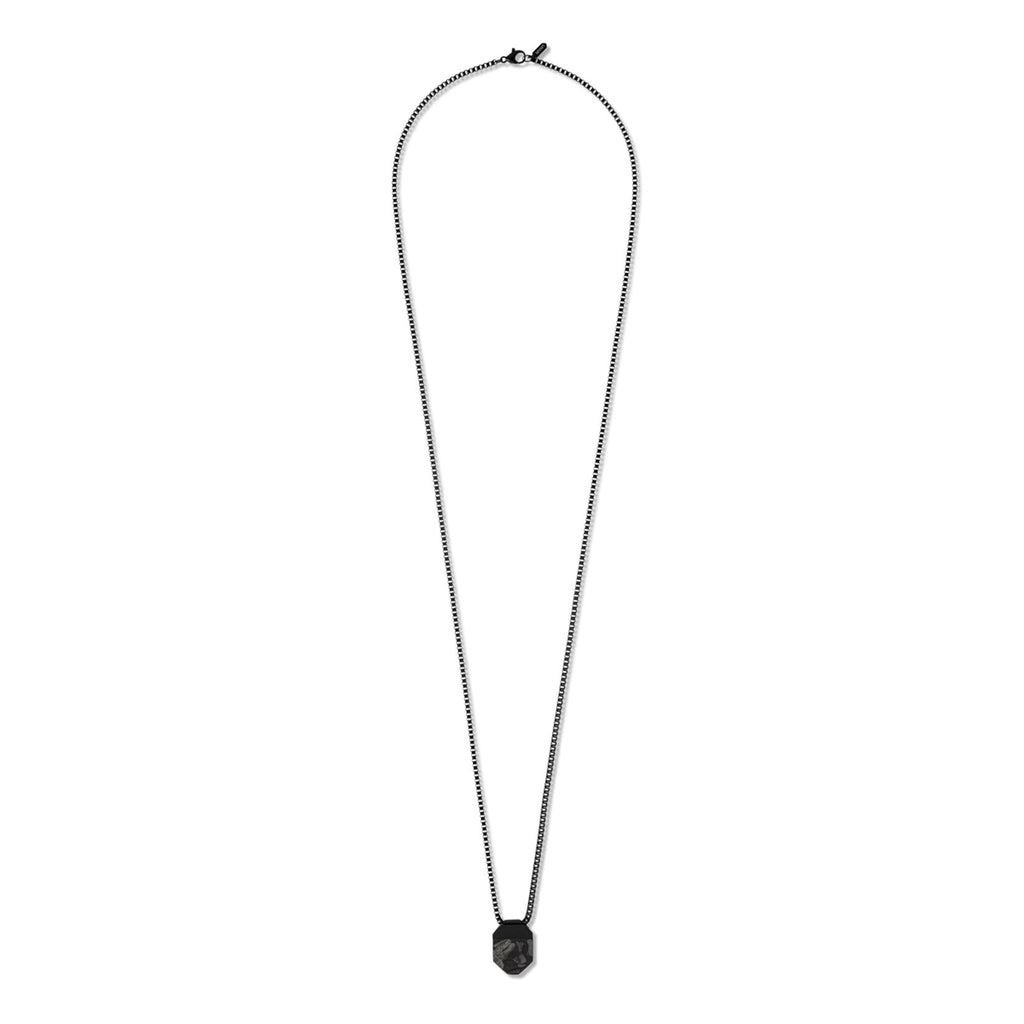 Octo Necklace | Black + Black - main image