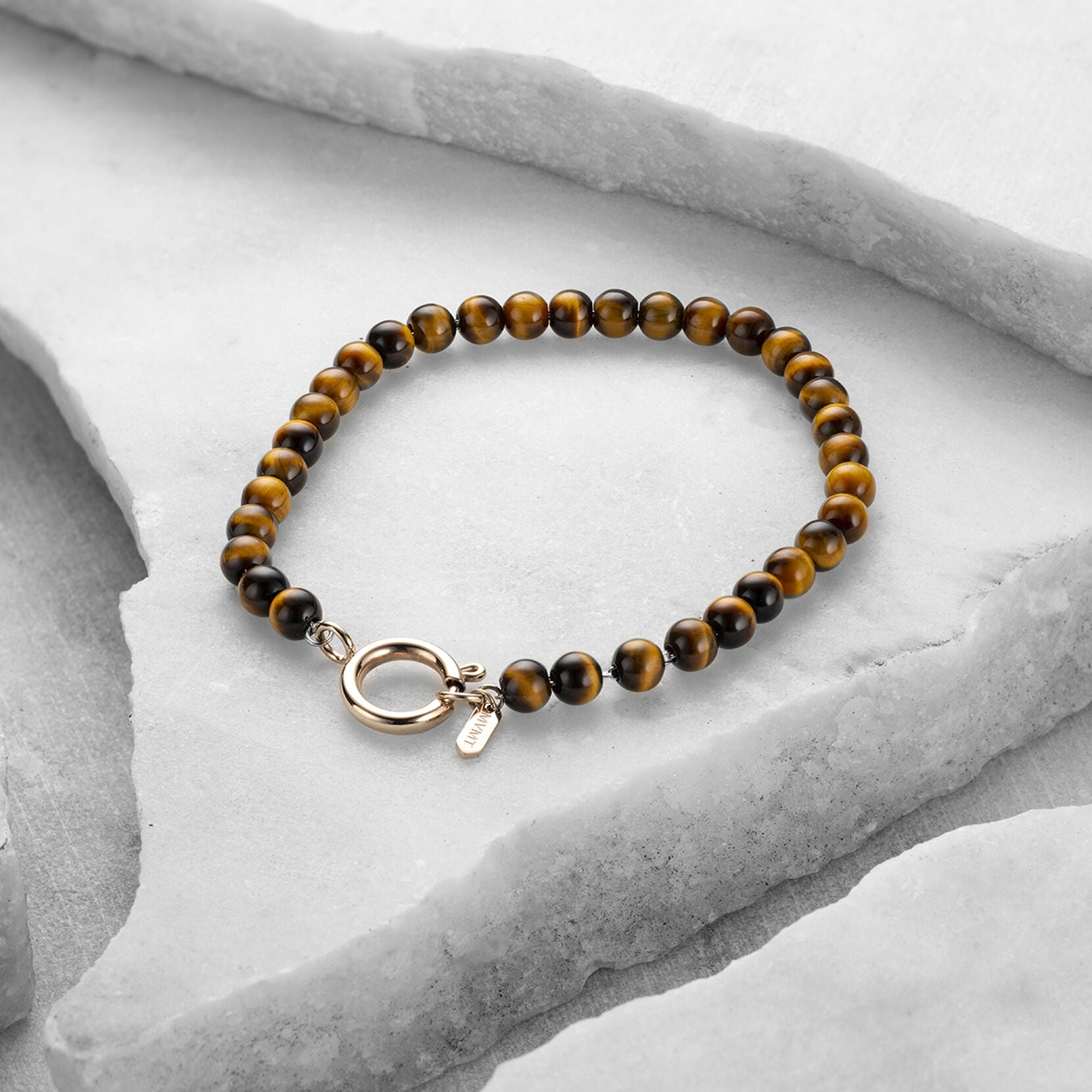 Oval Stone Bracelet | Tiger Eye - image 3