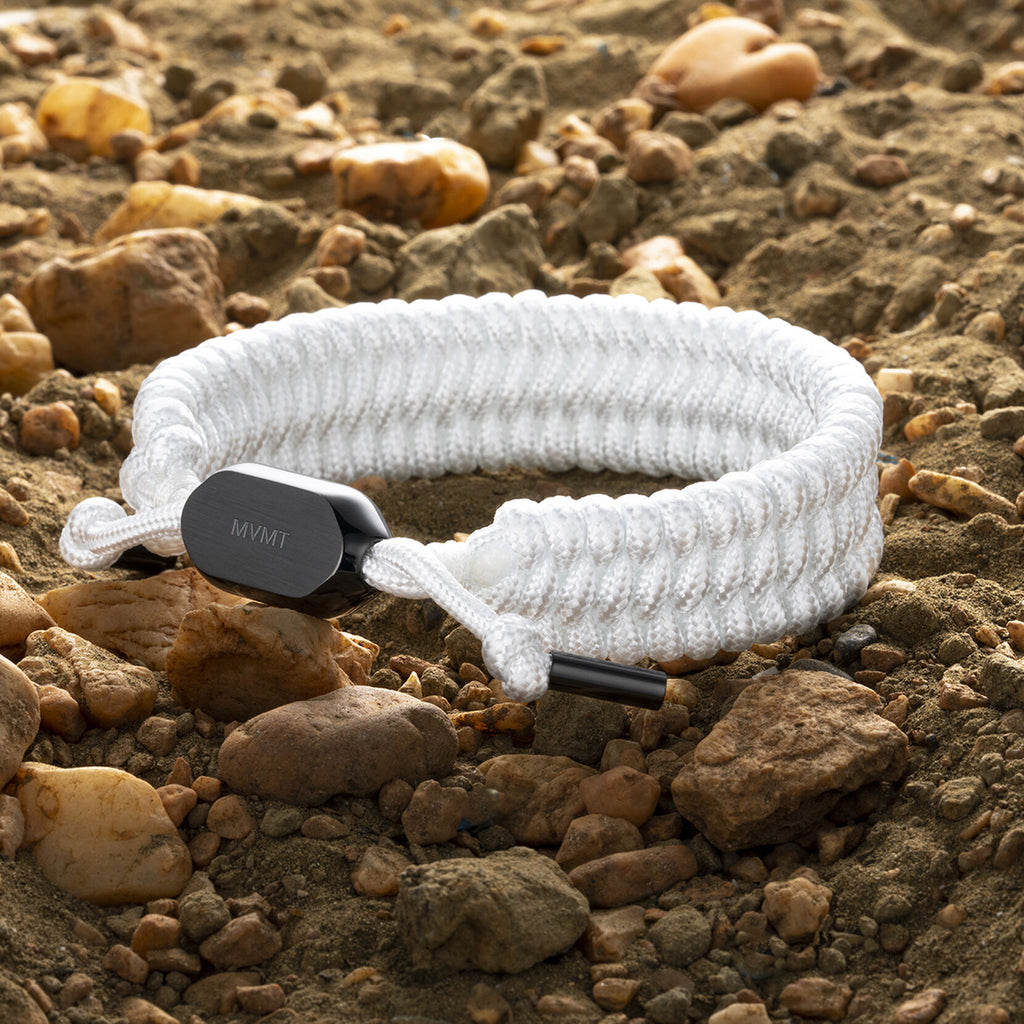 Woven Wrap | White + Black - image 3