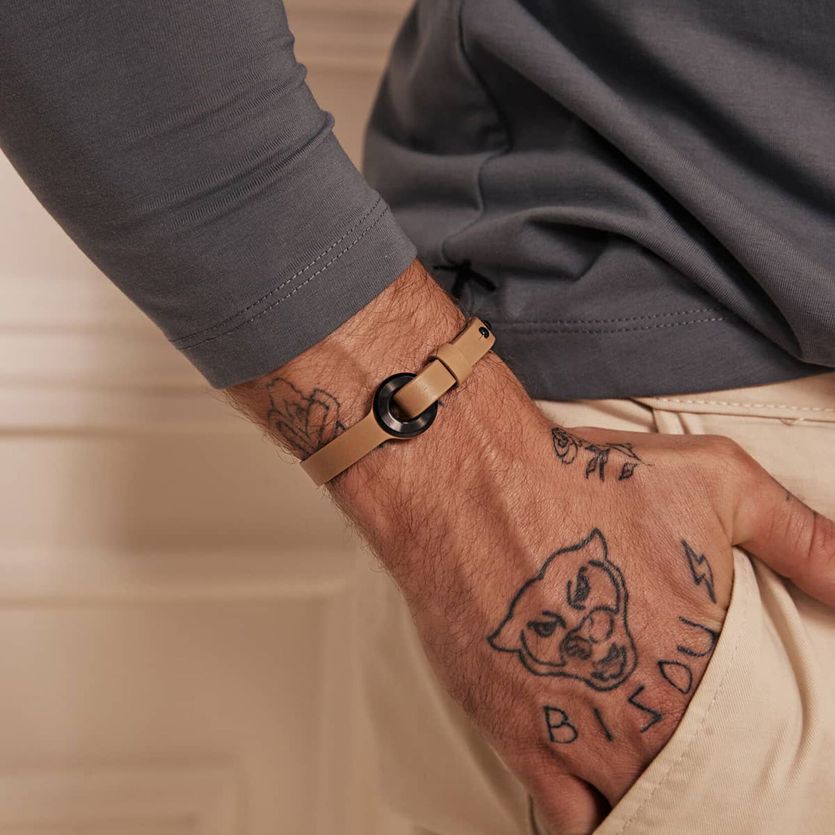 Circuit Leather Wrap | Brown - image 4