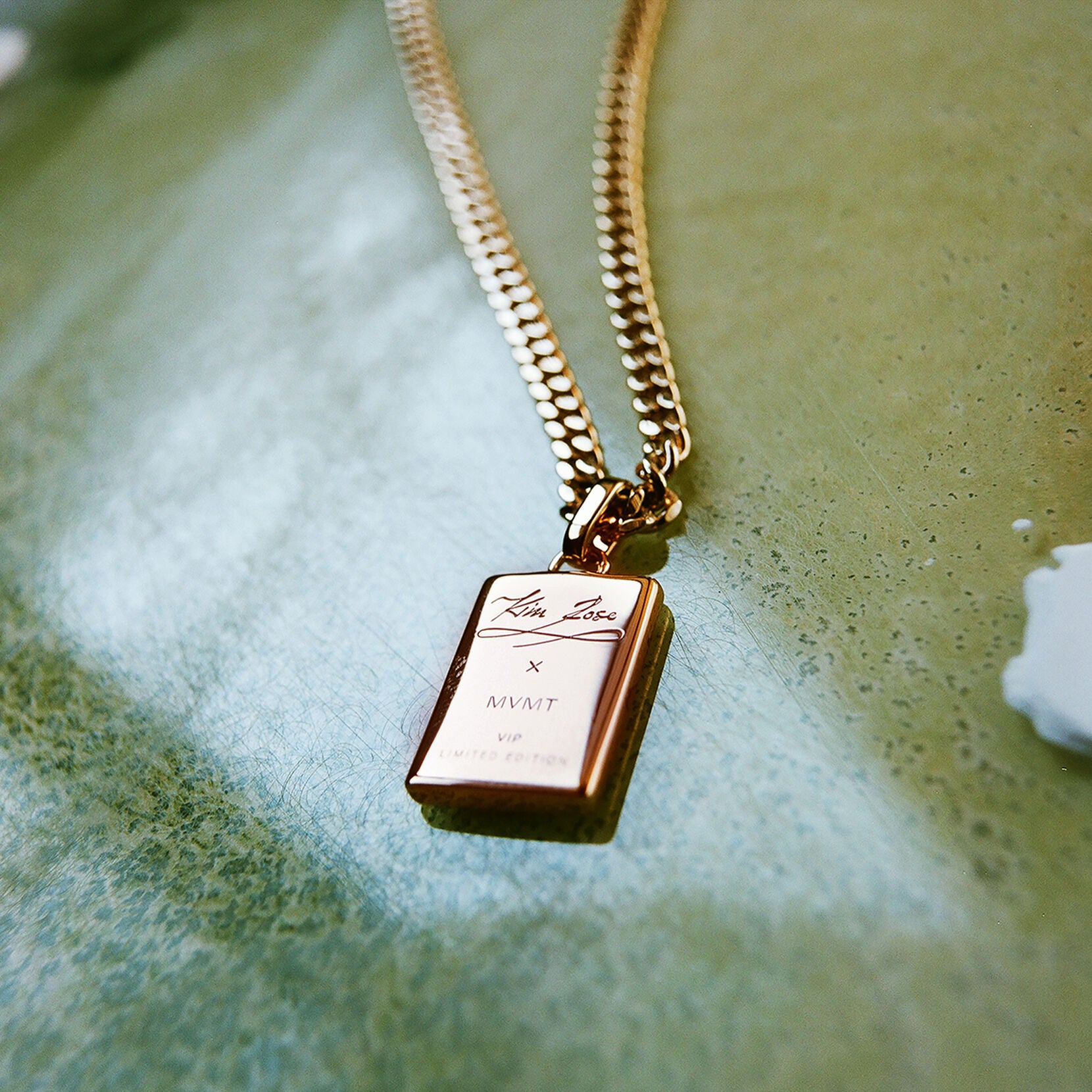 Order & Chaos Necklace | Gold + Green - image 6