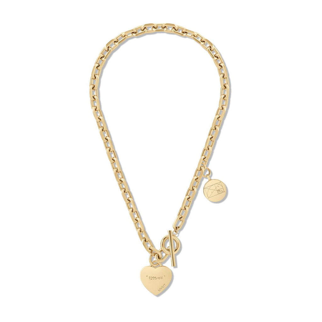 Passion & Logic Necklace | Gold - image 3
