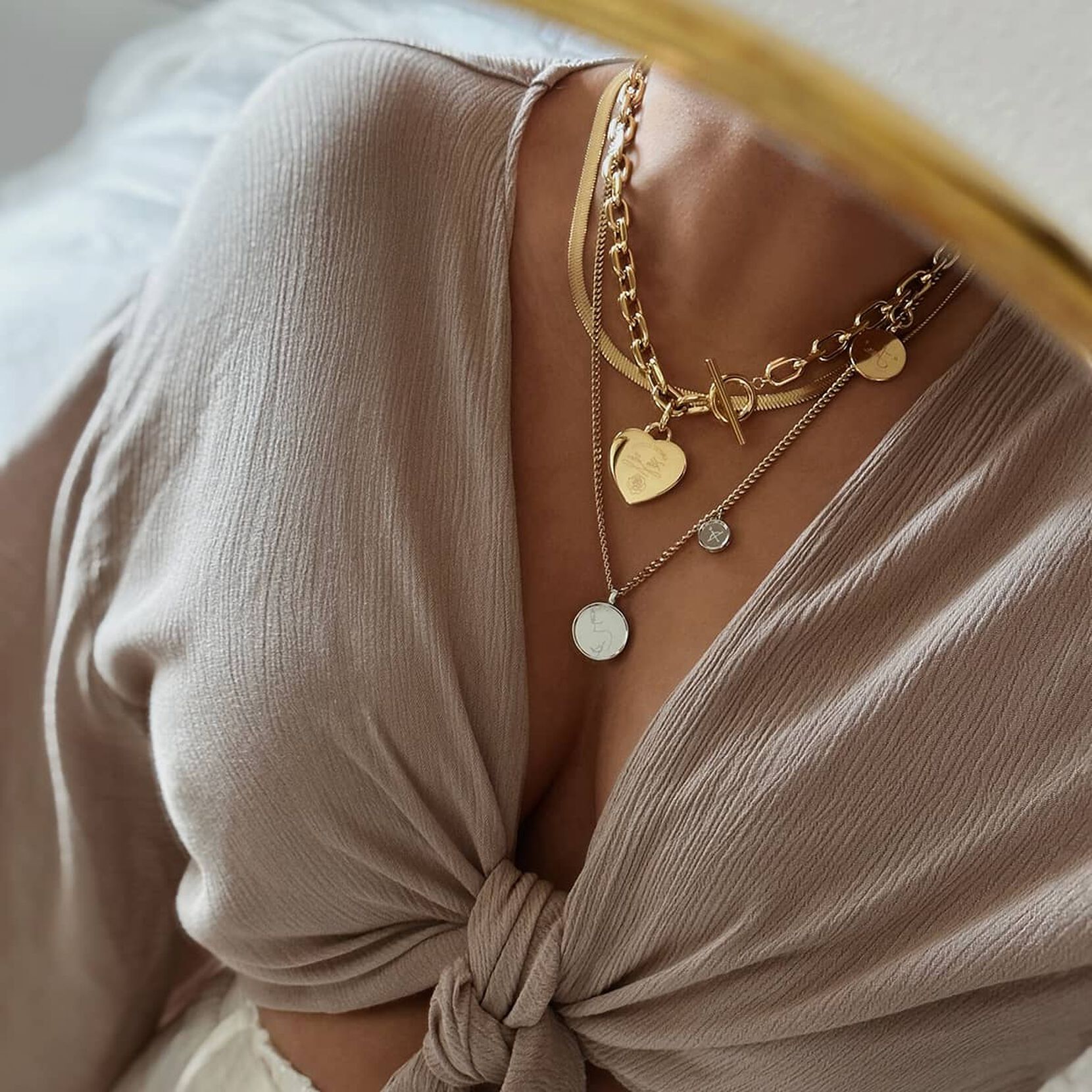 Passion & Logic Necklace | Gold - image 7
