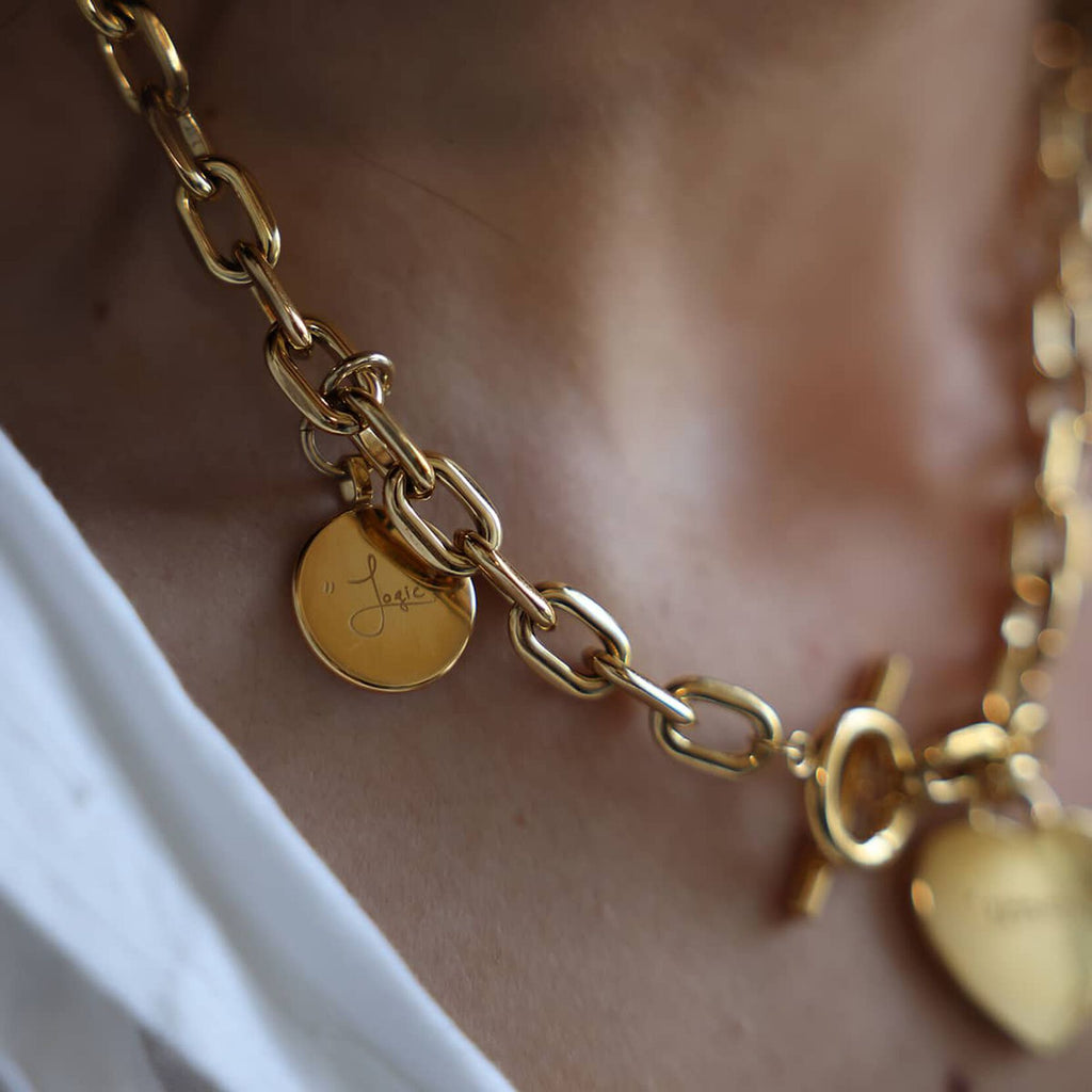 Passion & Logic Necklace | Gold - image 9