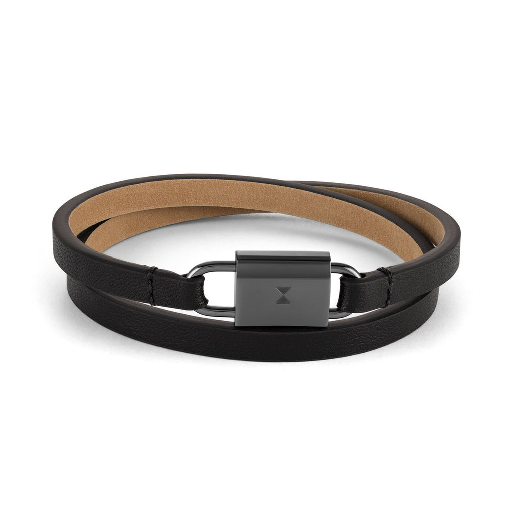 Padlock Bracelet | Black - main image