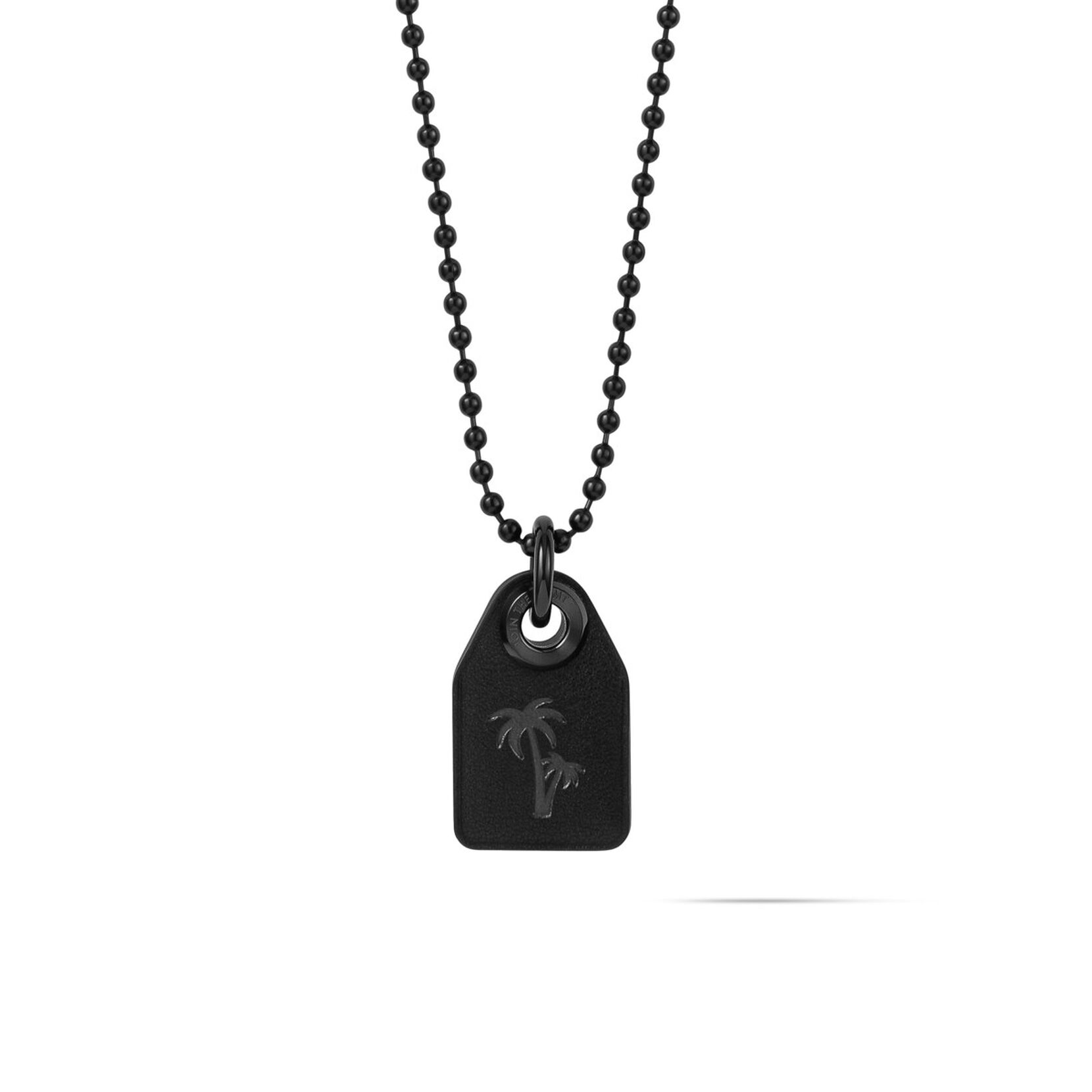 Tag Necklace | Black - image 3