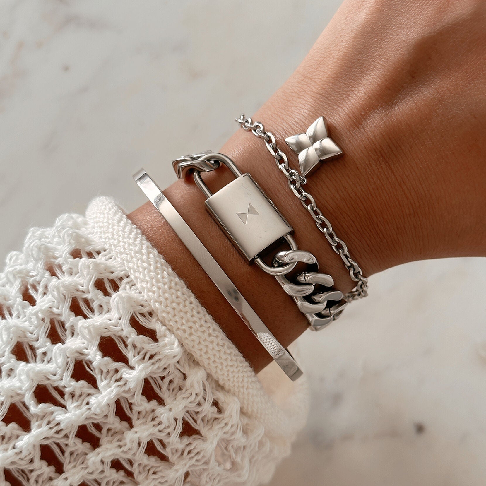 Burst Bracelet | Silver - image 4