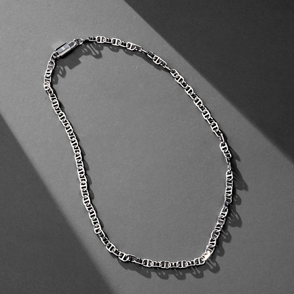 Anchor Chain Necklace | Silver - image 5