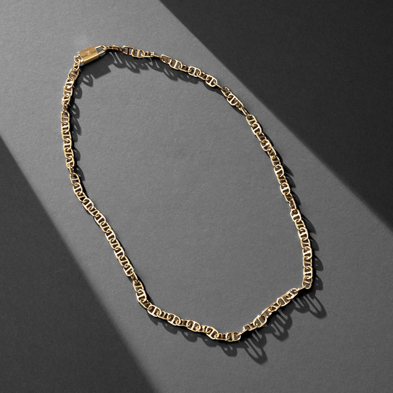Anchor Chain Necklace | Gold - image 5