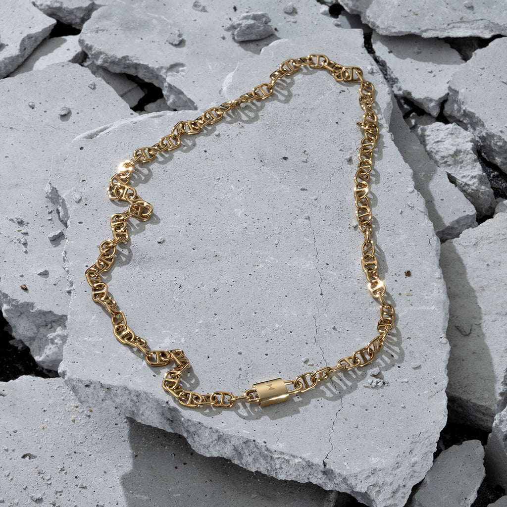 Anchor Chain Necklace | Gold - image 6