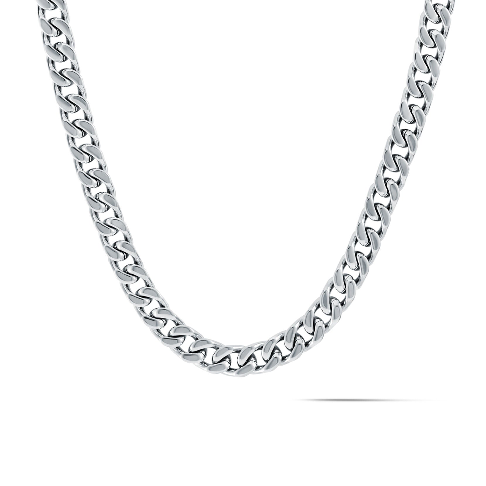 Curb Chain Necklace - 7MM | Silver - main image