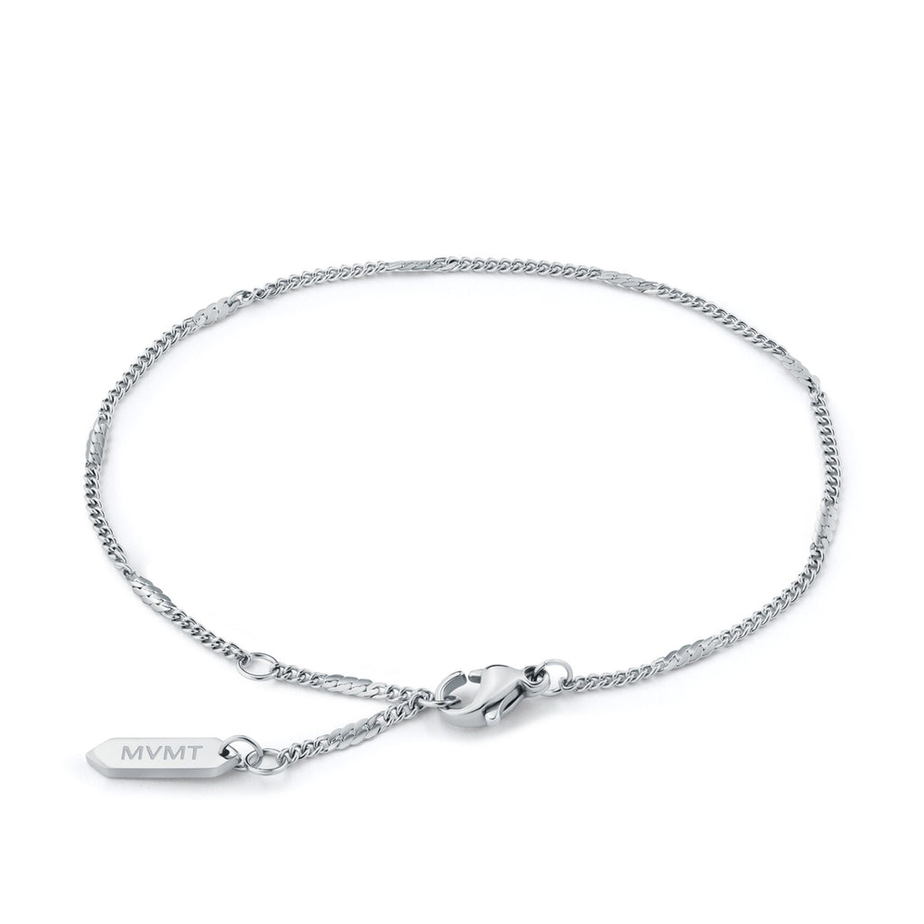 Stamped Chain Bracelet | Silver - image 2