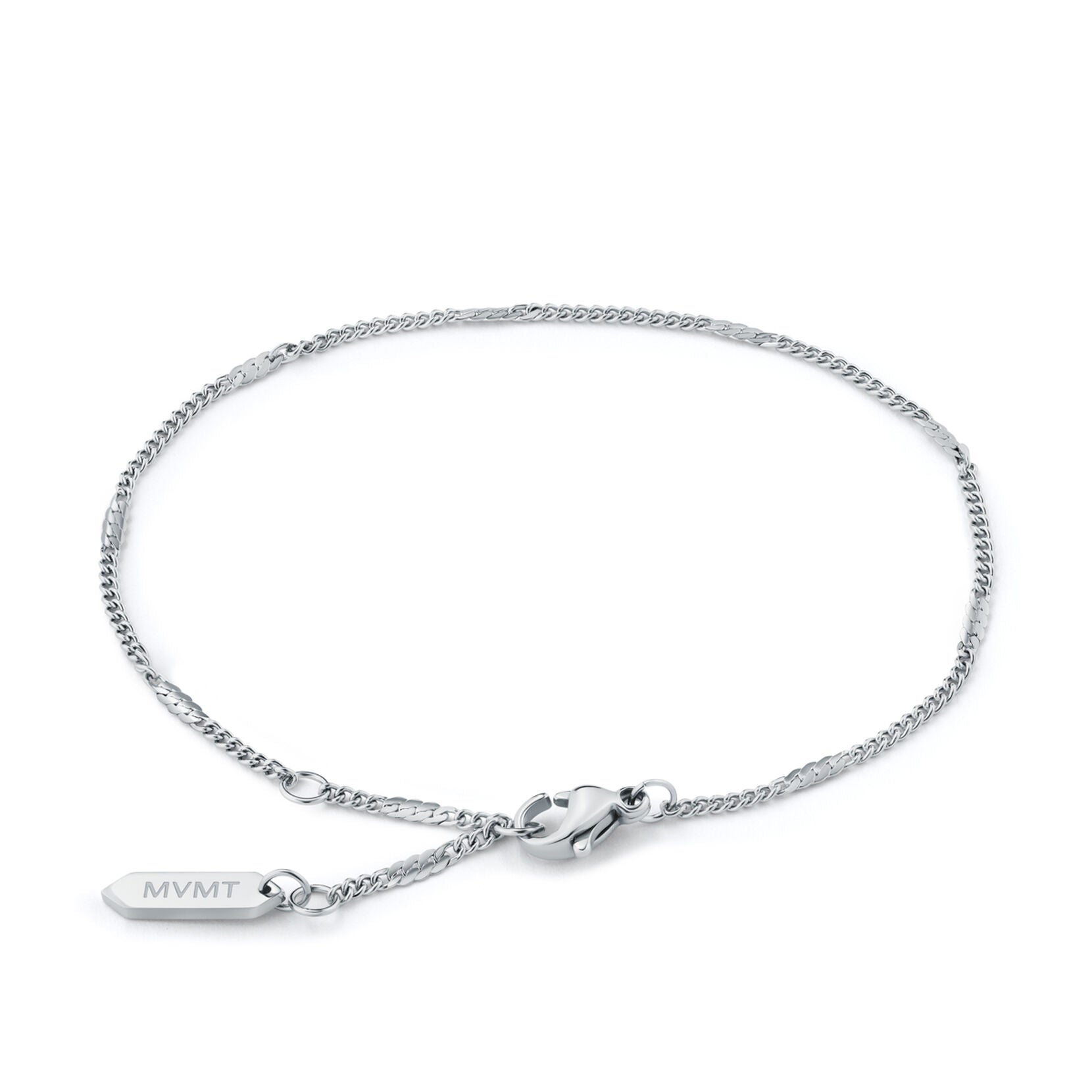 Stamped Chain Bracelet | Silver - image 2