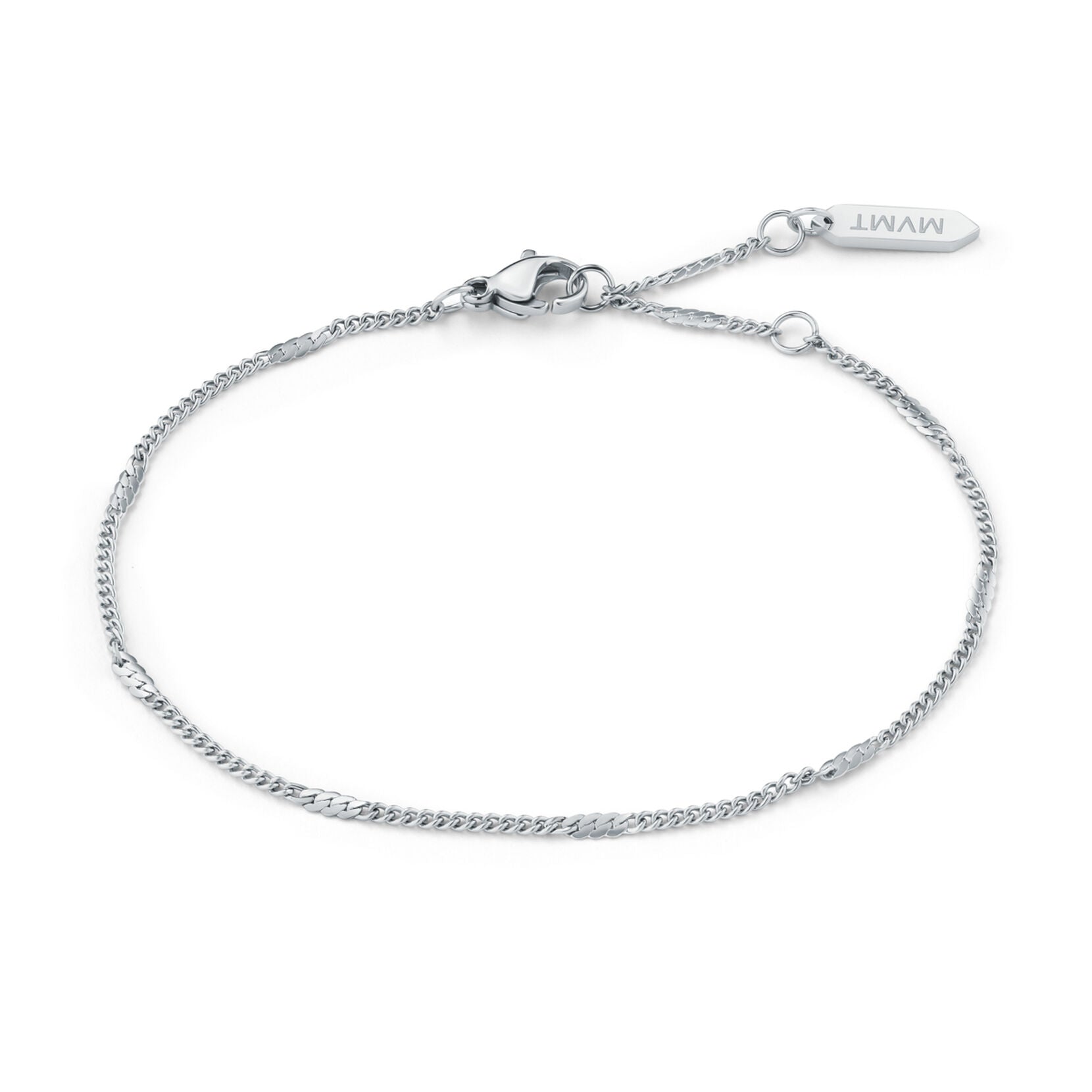 Stamped Chain Bracelet | Silver - main image